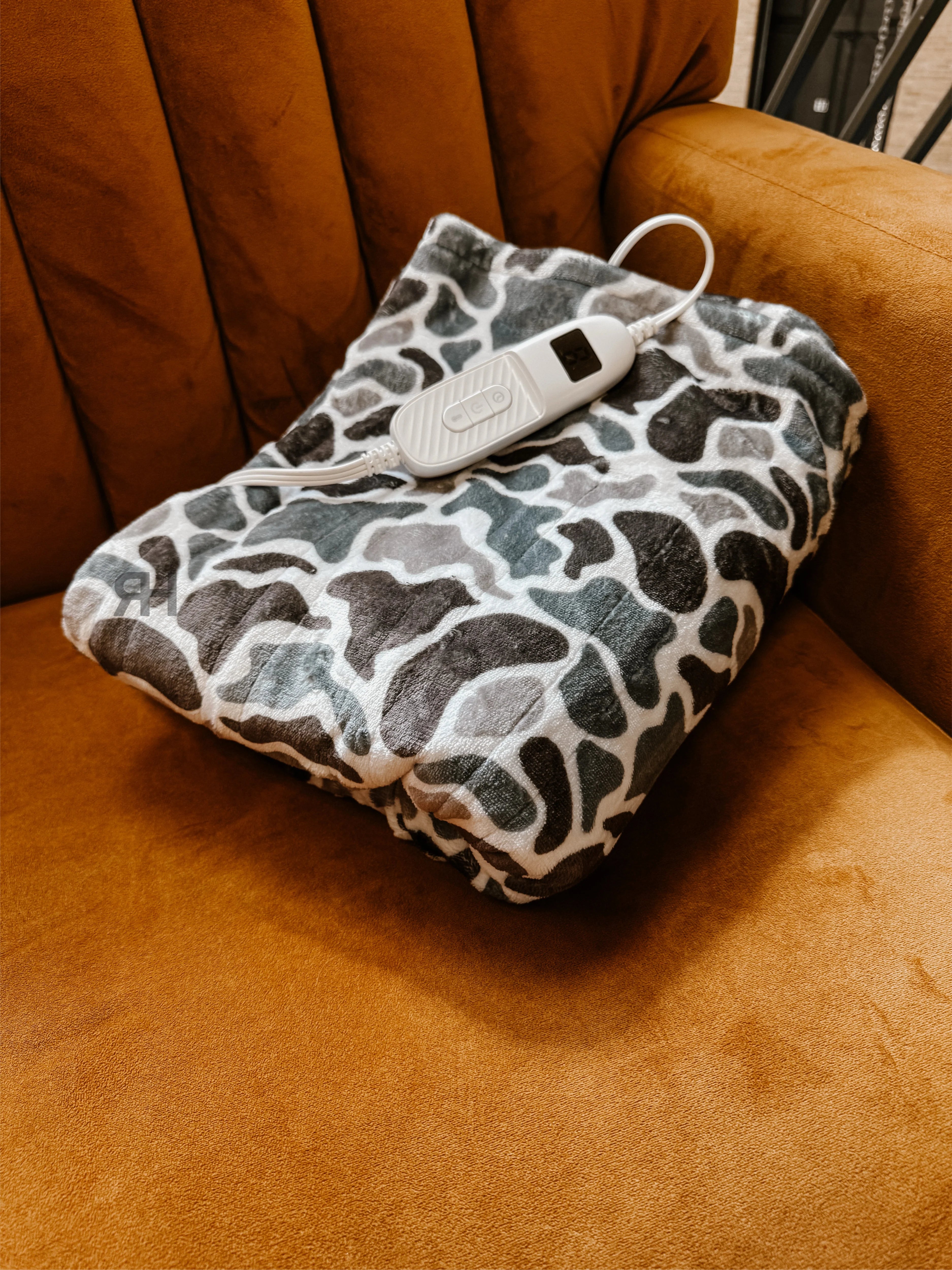PREORDER: Camo Heated Blanket (ETA: End of September) - BFF Here