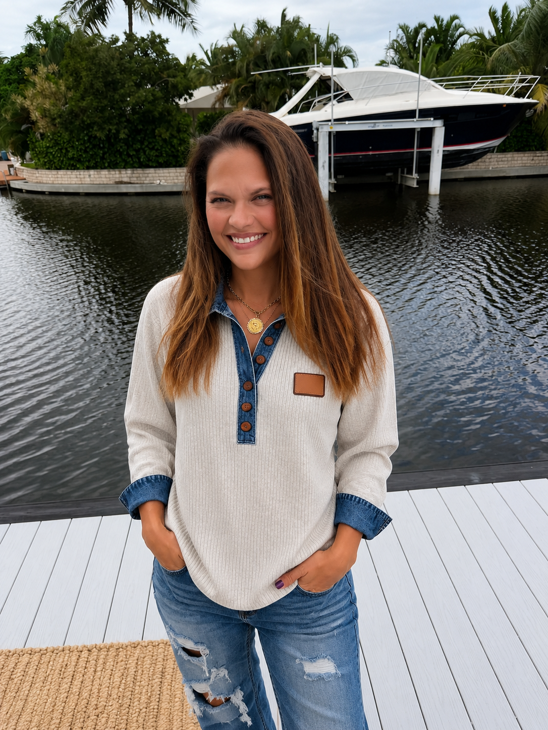 PREORDER: Timber Trail Ribbed Top (ETA: September)
