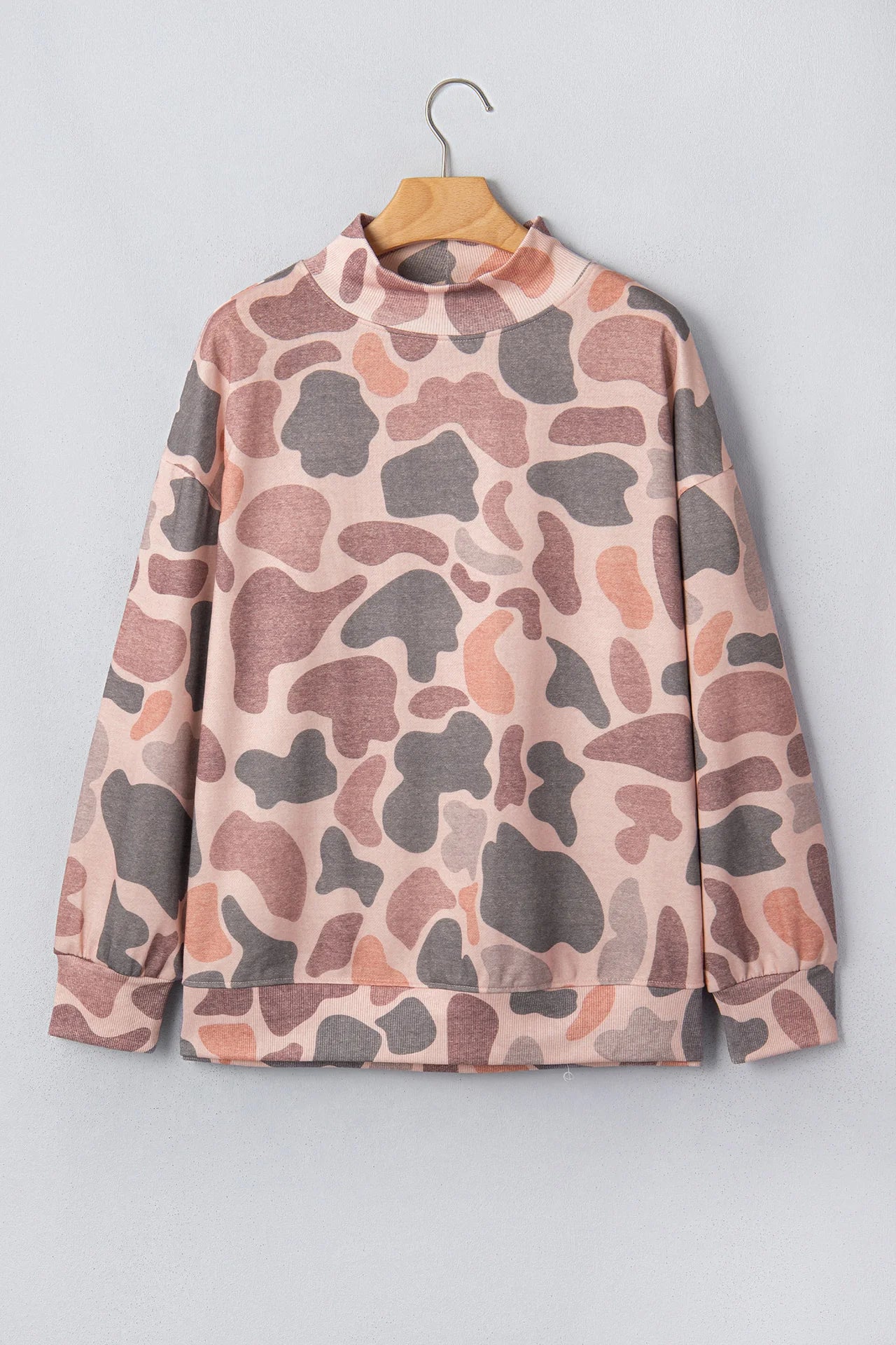 PREORDER: Canyon Camo Mock Neck Pullover (ETA: September)
