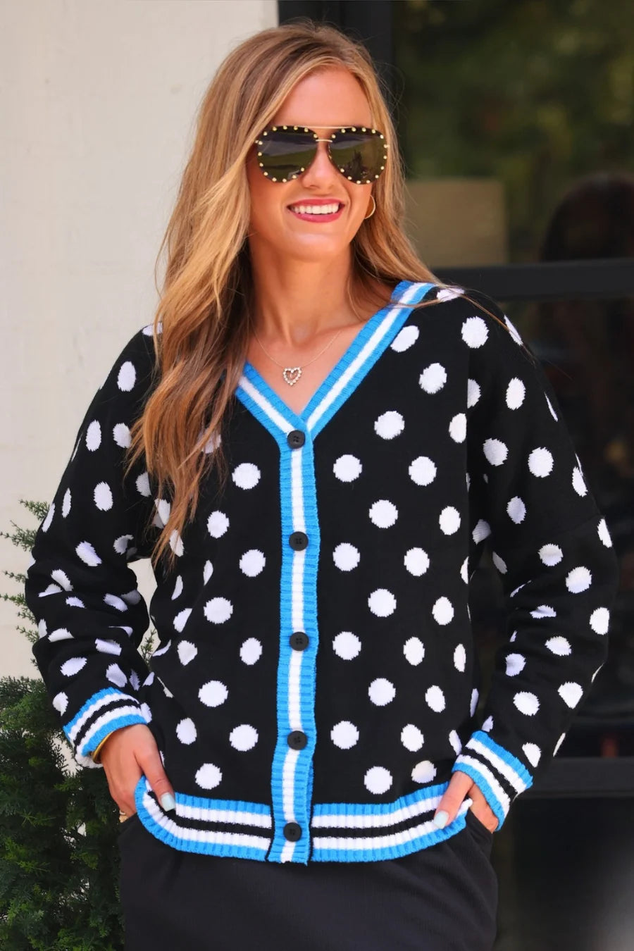 PREORDER: Polka Dot Knit Cardigan by Jess Lea (ETA: September)
