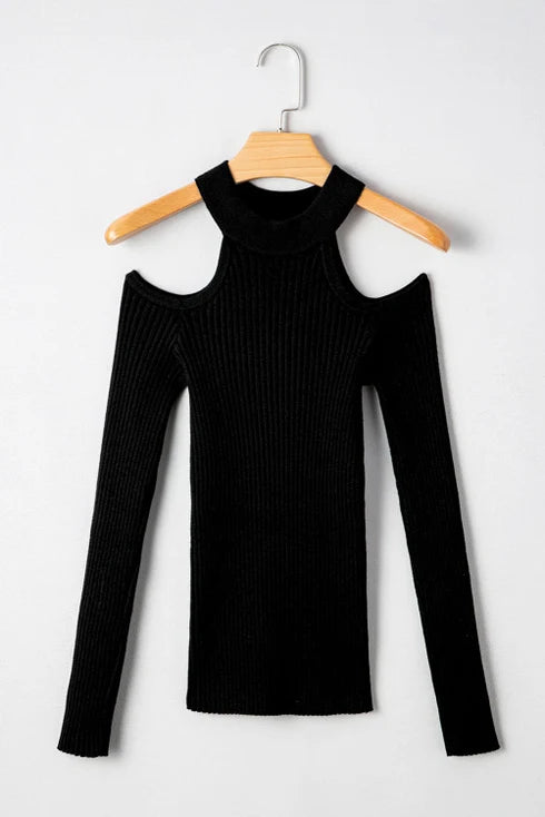 PREORDER: After Dark Cold Shoulder Top (ETA: September)