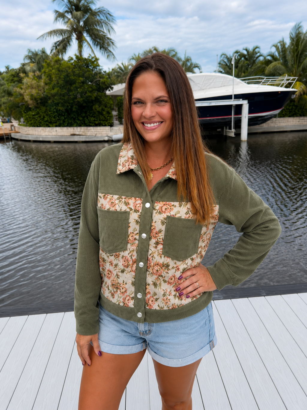 PREORDER: Pressed Petals Corduroy Jacket (ETA: September)