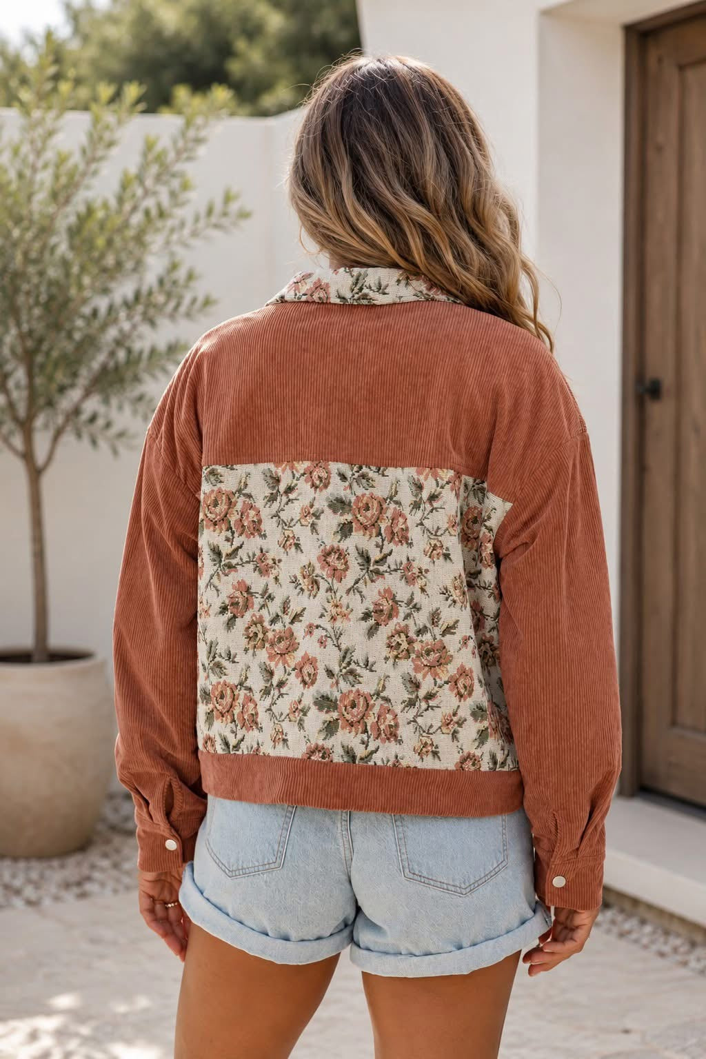 PREORDER: Pressed Petals Corduroy Jacket (ETA: September)