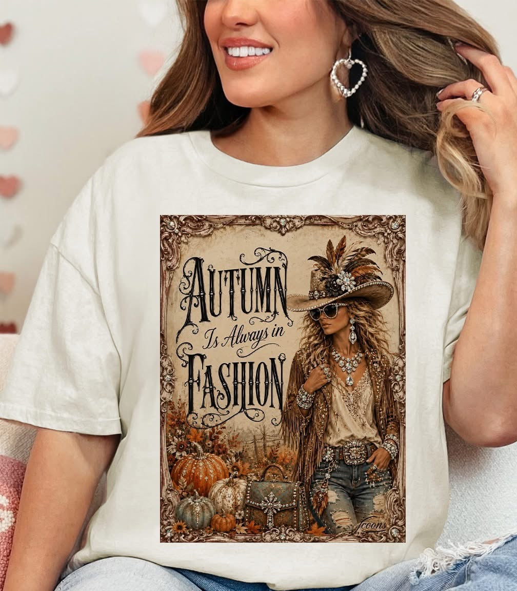Autumn Is Always in Fashion Tee by JCoons (Ships in 2-3 weeks)