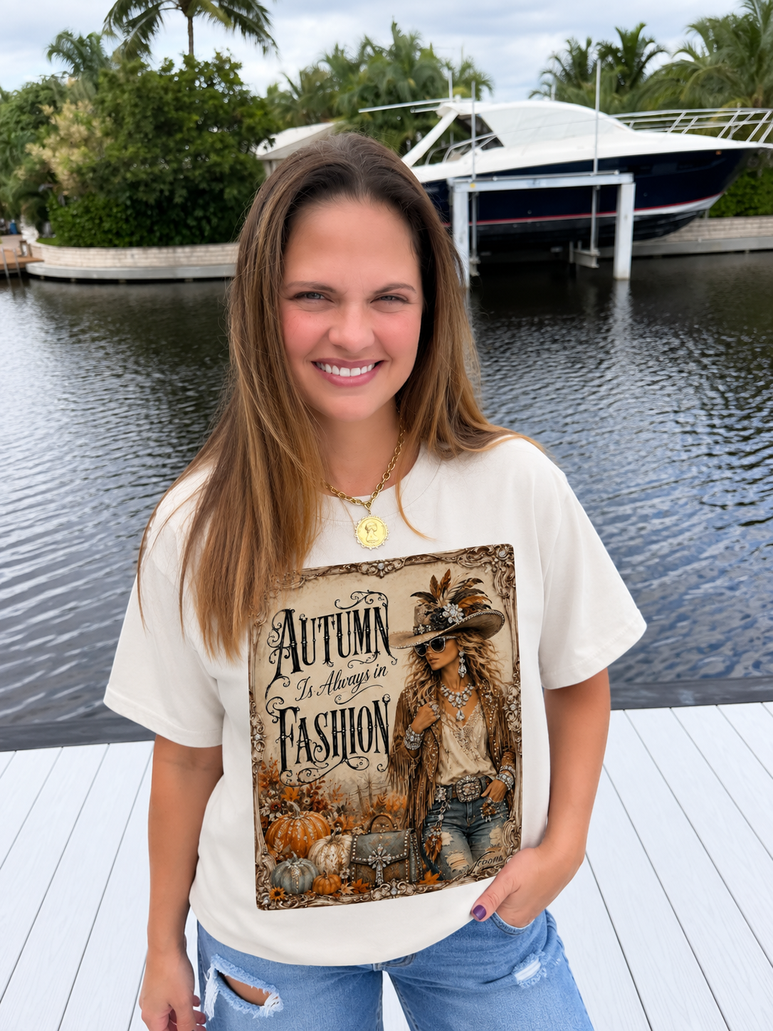 Autumn Is Always in Fashion Tee by JCoons (Ships in 2-3 weeks)