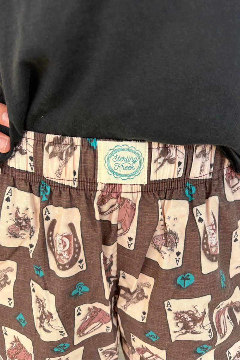 Luck Of The Brand Boxer Pants by Sterling Kreek - BFF Here