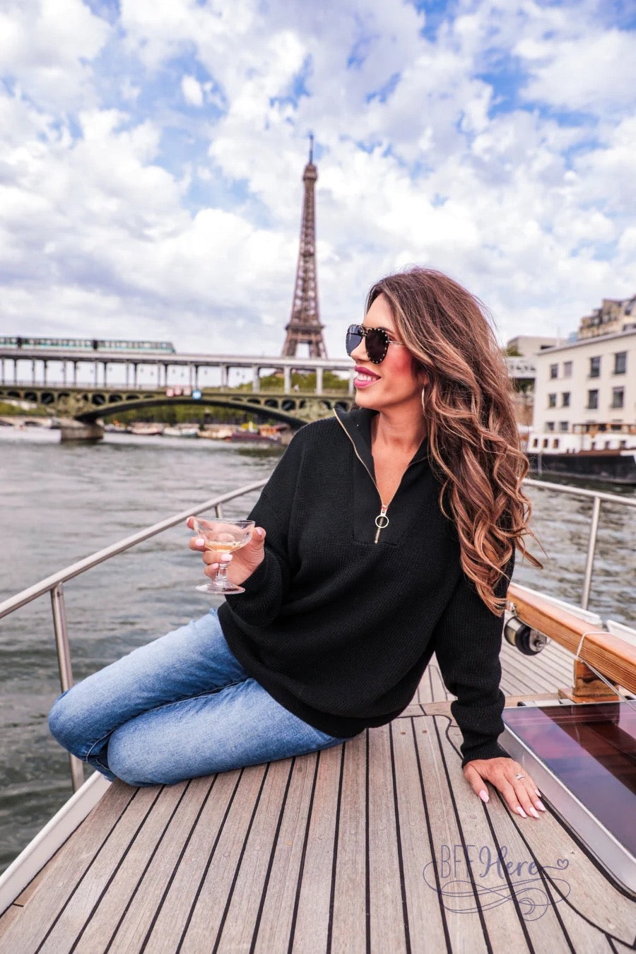 Holland Quarter Zip Pullover - BFF Here