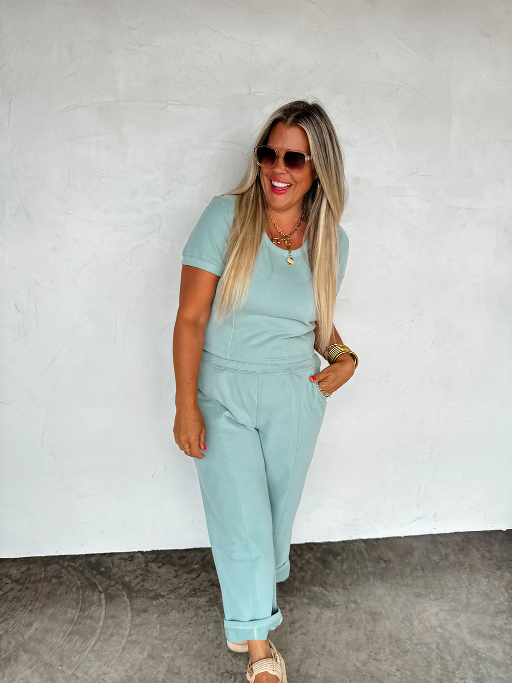 Stay In Crop Set by Blakeley - BFF Here