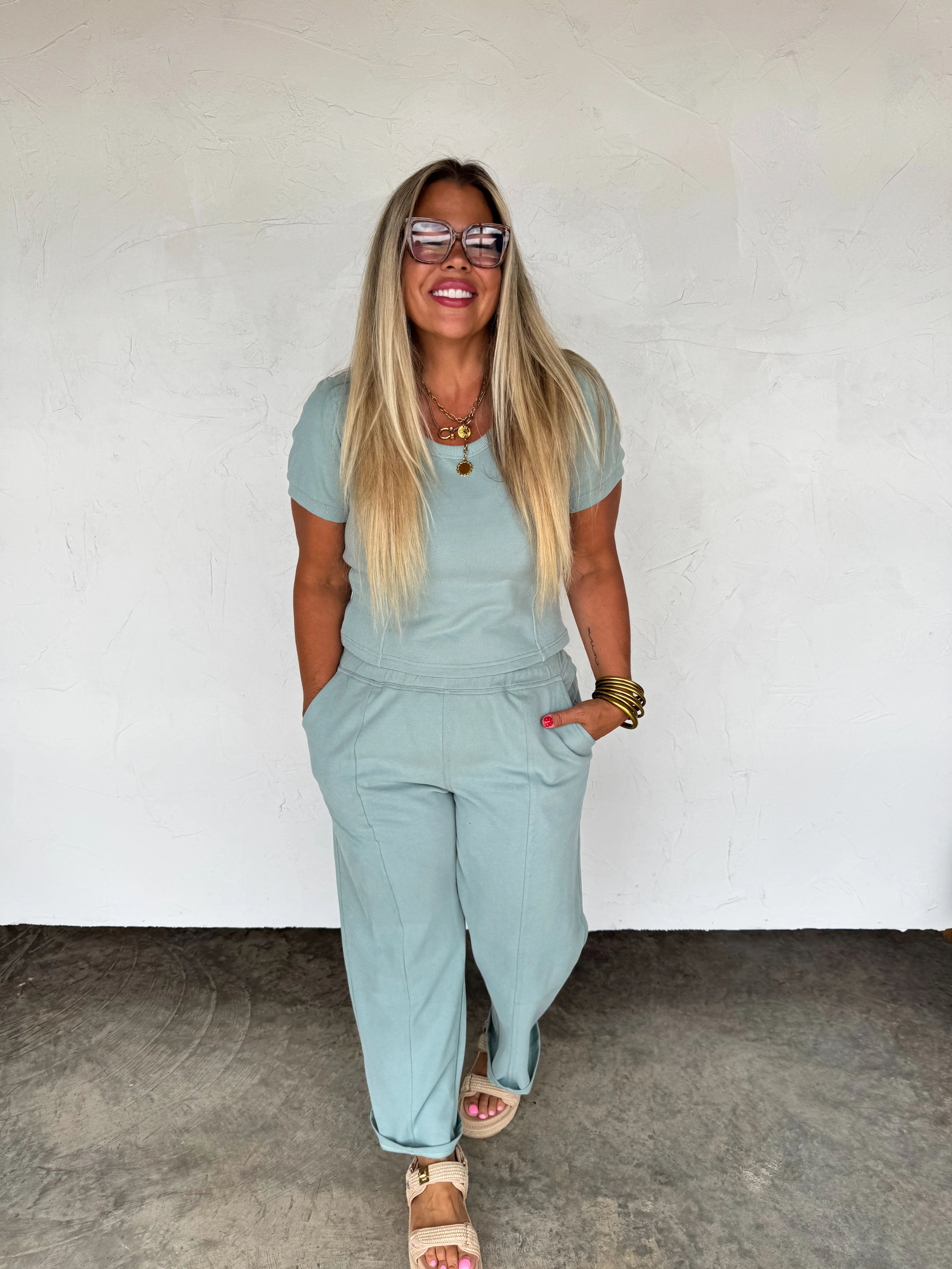 Stay In Crop Set by Blakeley - BFF Here