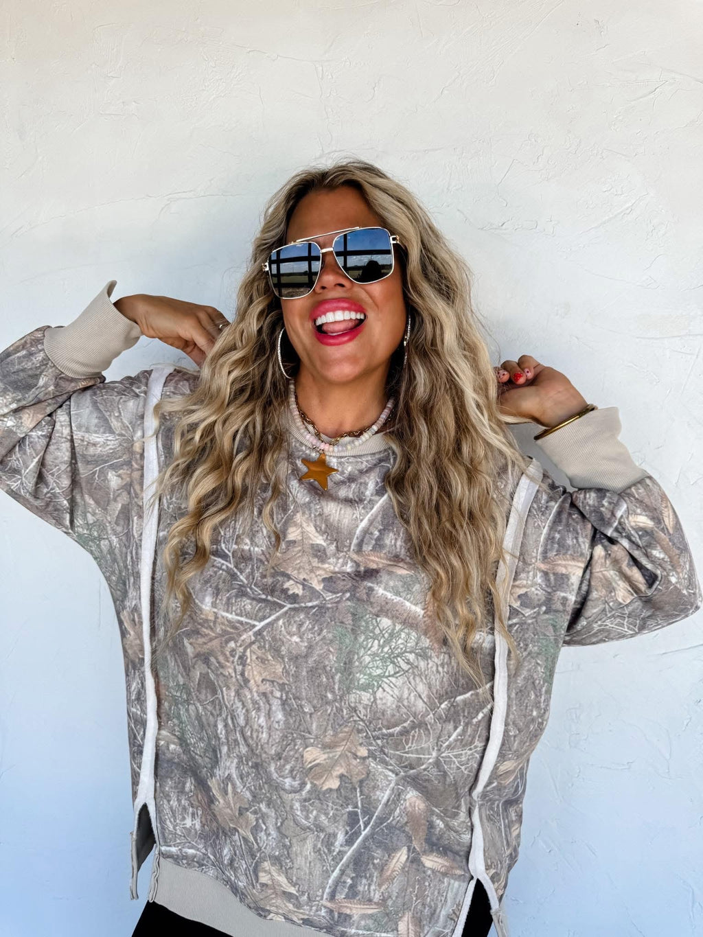 Classic Crew Pullover / Camo by Blakeley - BFF Here