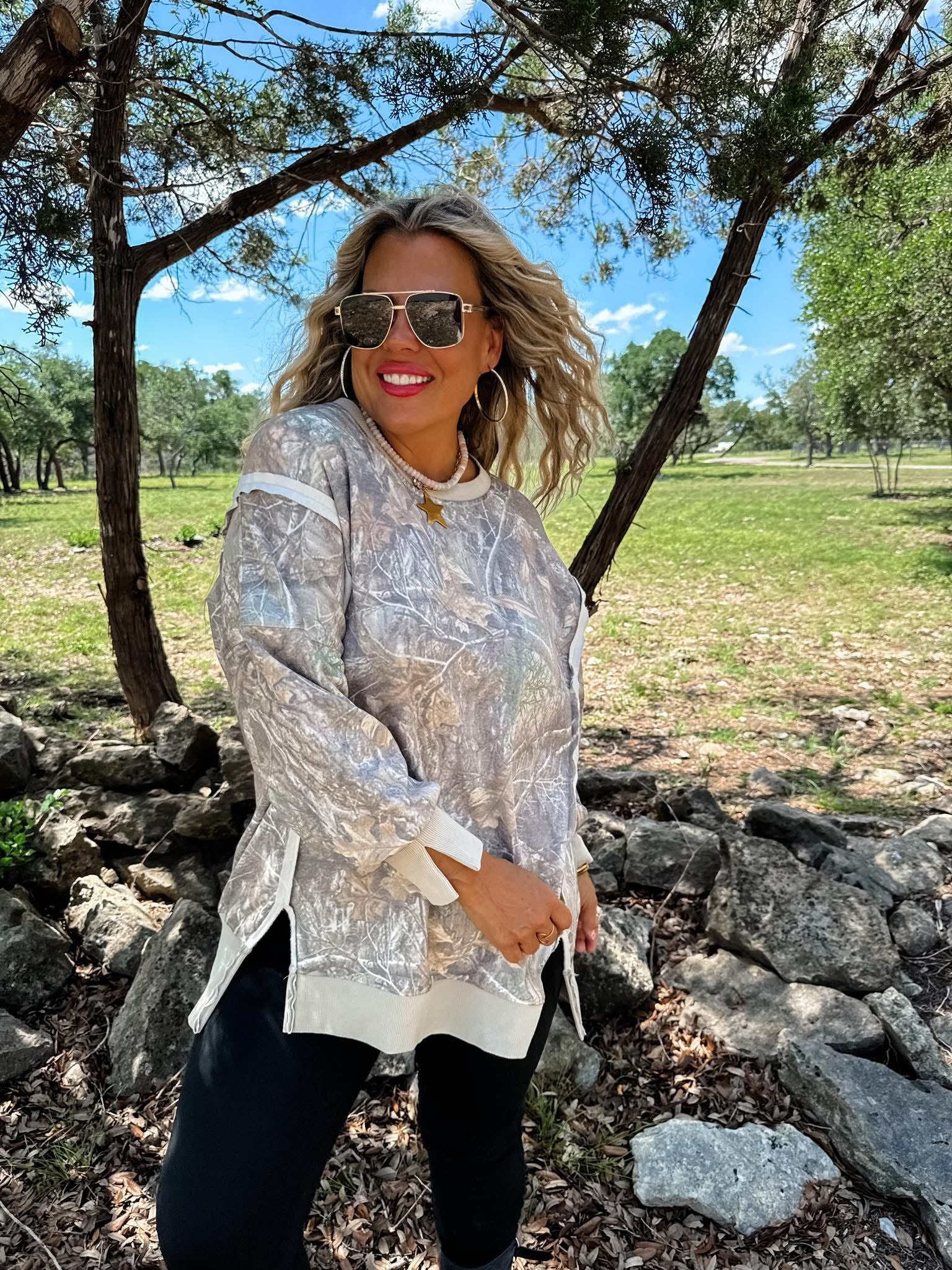 Classic Crew Pullover / Camo by Blakeley - BFF Here