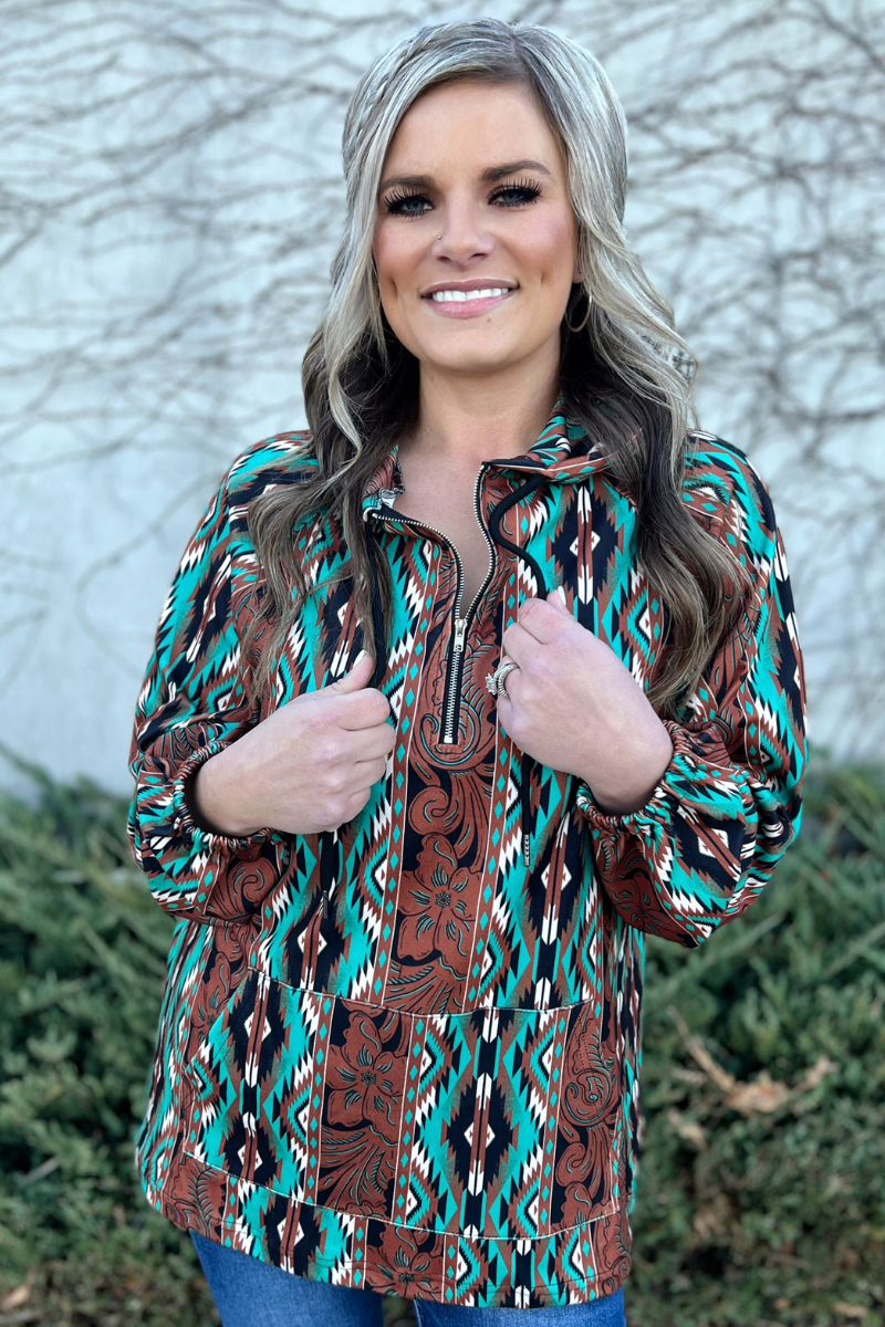 Southbound Oversized Pullover by Sterling Kreek - BFF Here