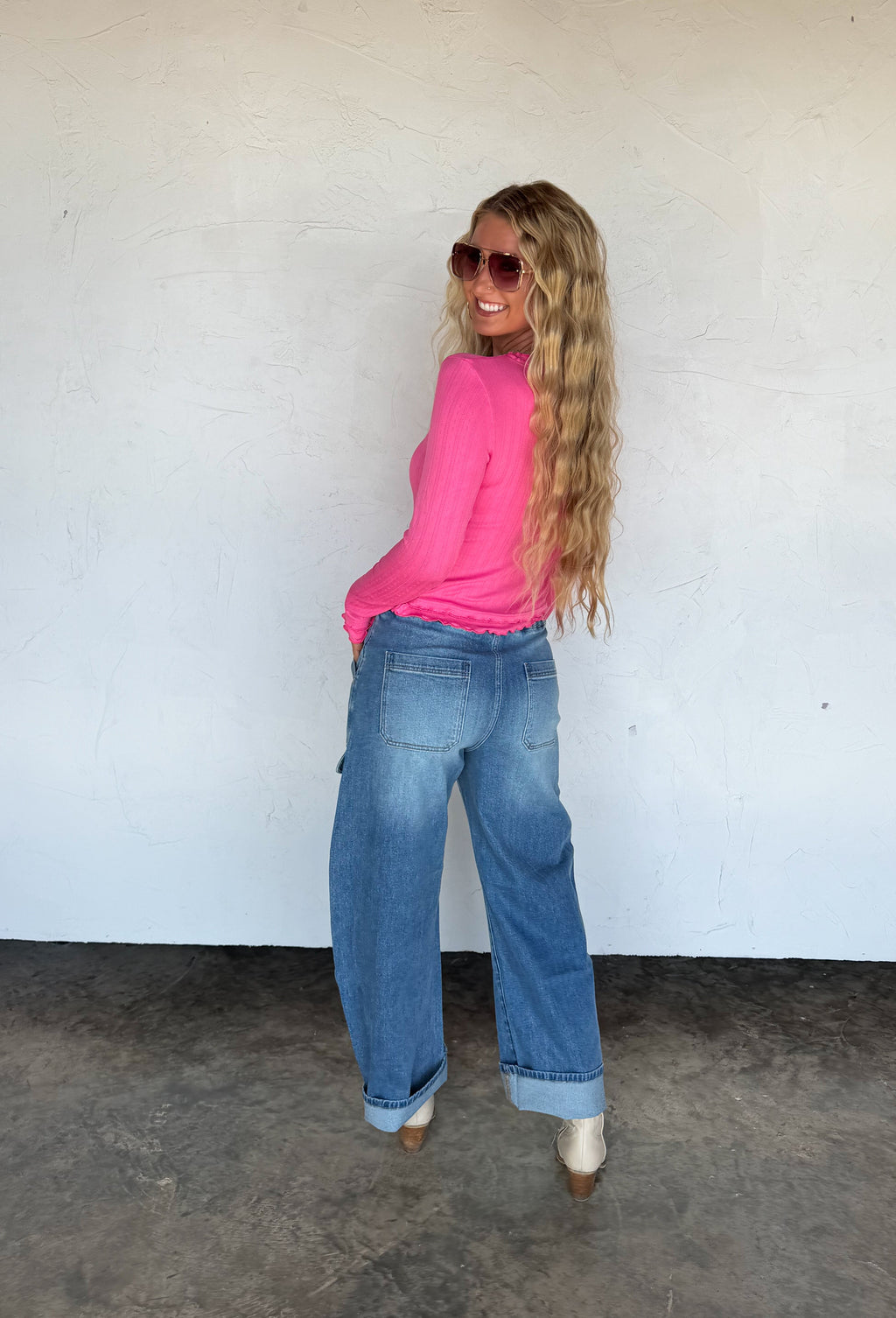 PREORDER- NASH BARREL CARGO JEANS - BFF Here