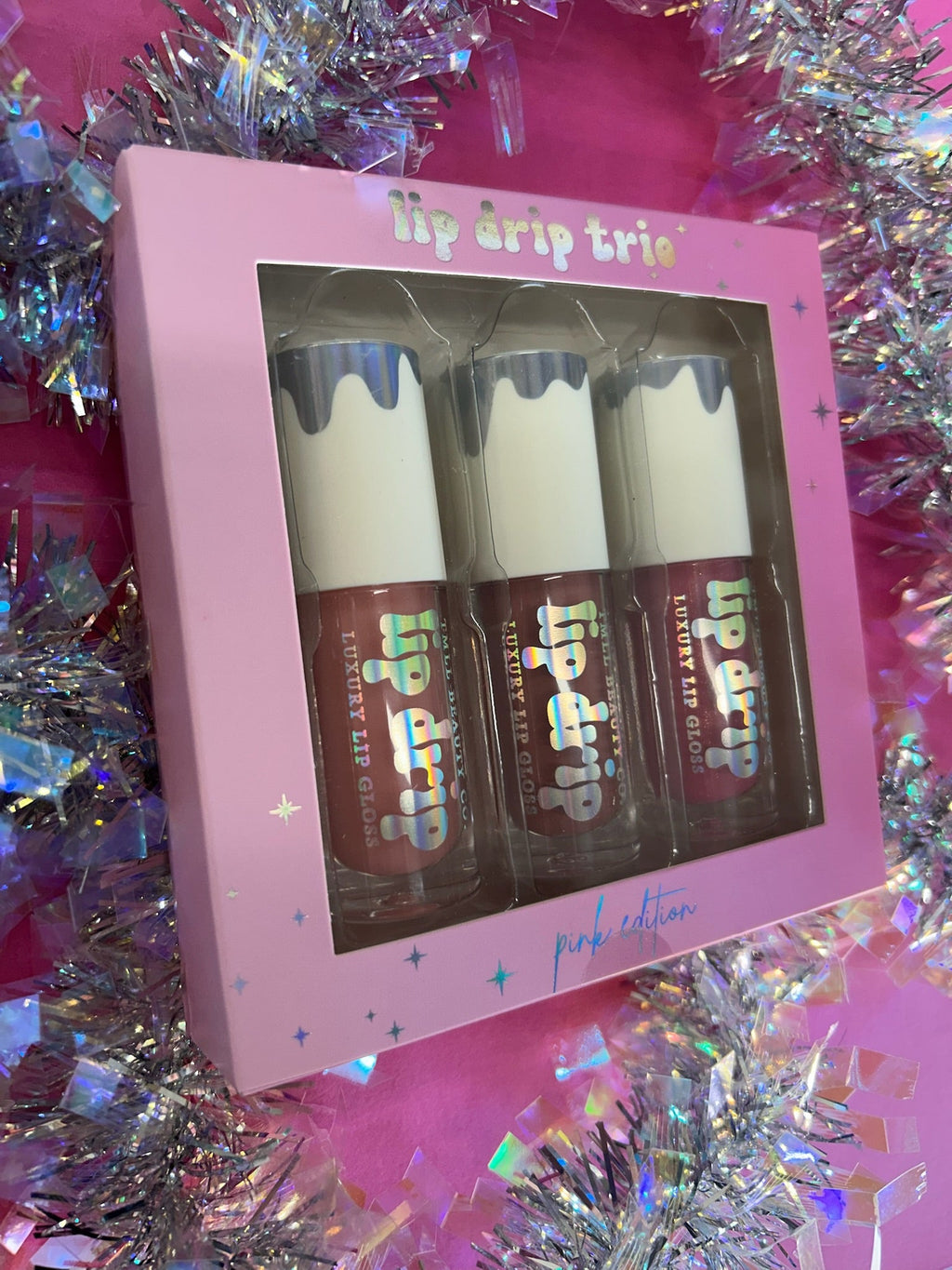 Lip Drip Trio - Pink Edition by TMLL Beauty (ships 2-3 weeks)