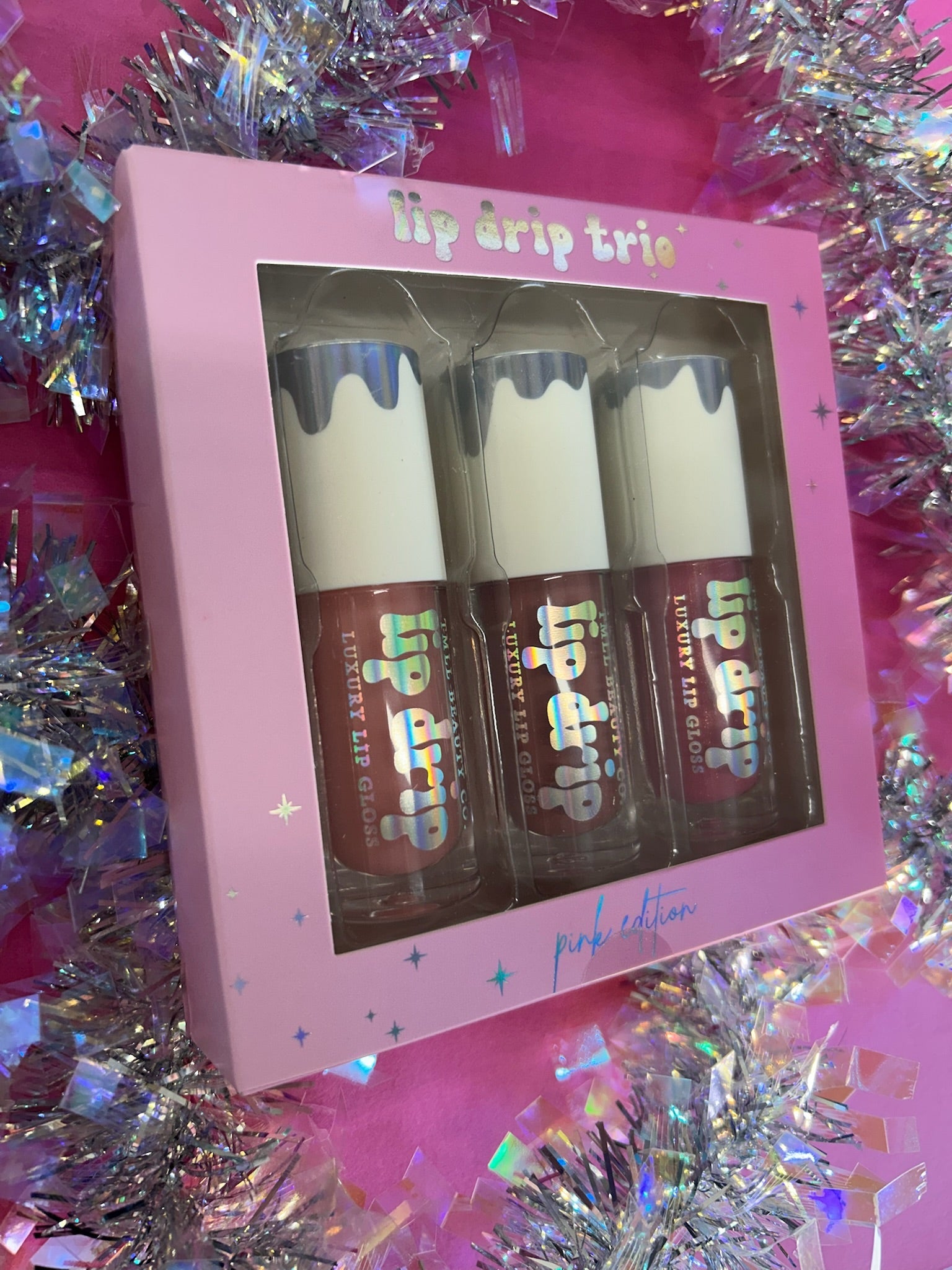 Lip Drip Trio - Pink Edition by TMLL Beauty (ships 2-3 weeks)