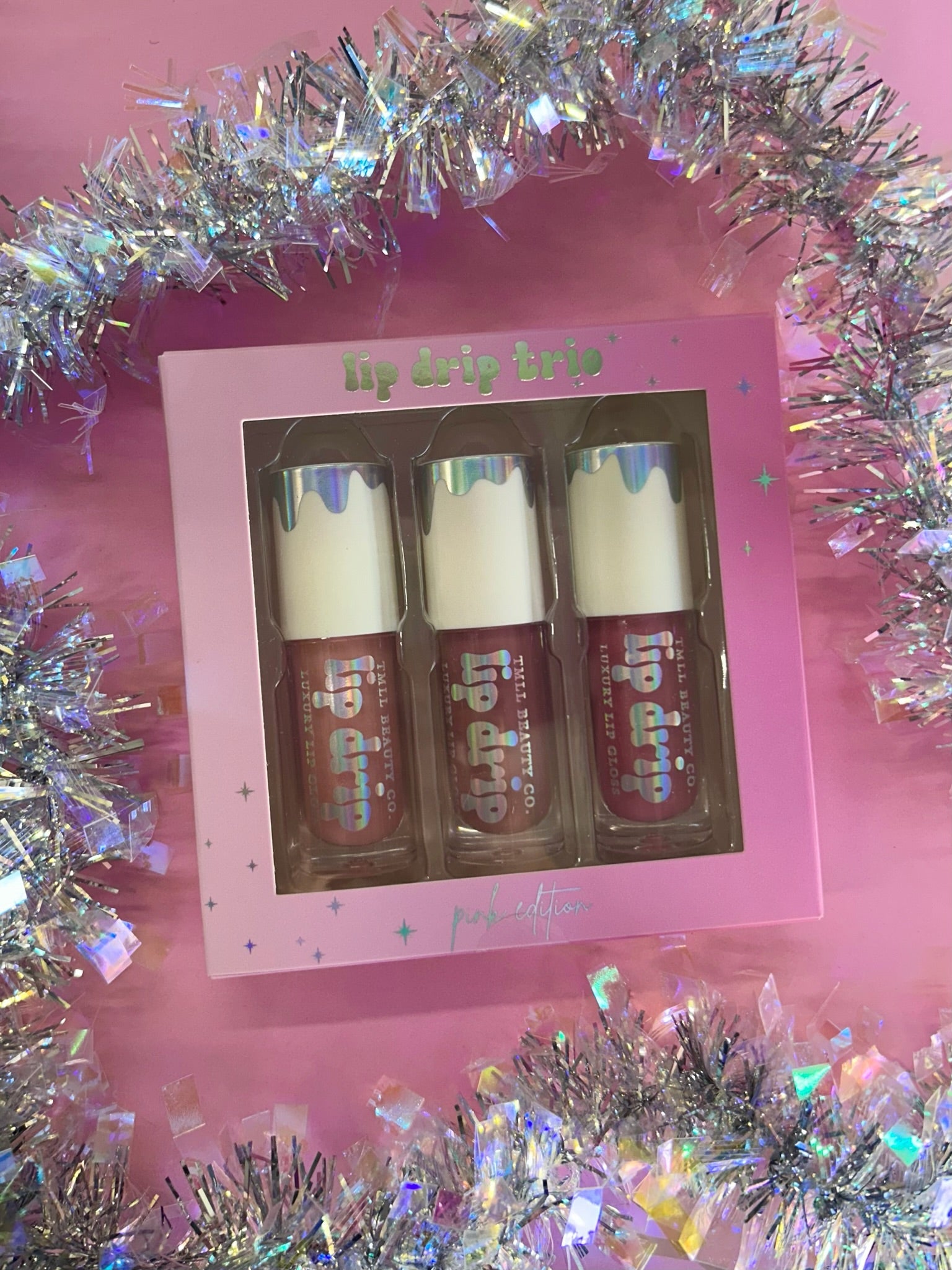 Lip Drip Trio - Pink Edition by TMLL Beauty (ships 2-3 weeks)