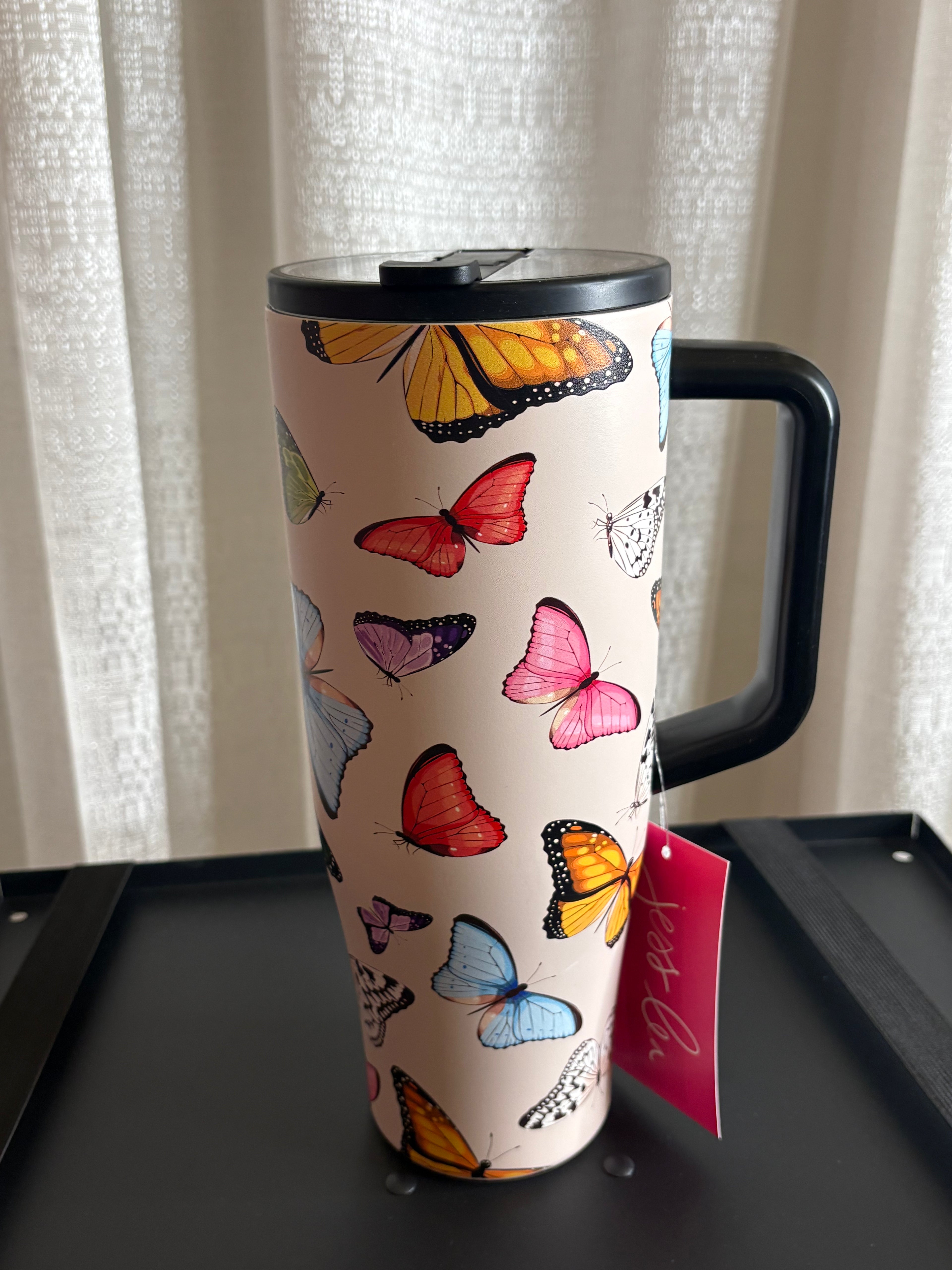 PREORDER: Butterly Bliss Sleek Tumbler by Jess Lea (ARRAY) / ETA: June - BFF Here