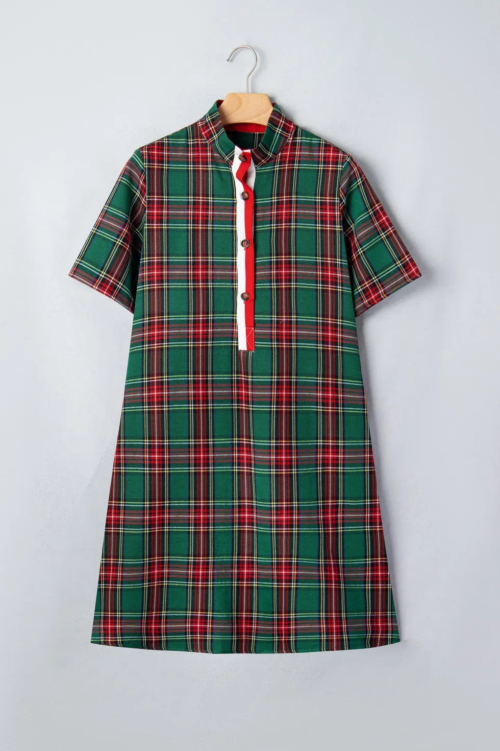 PREORDER: Holly Jolly Plaid Polo Dress (ETA: December) - BFF Here