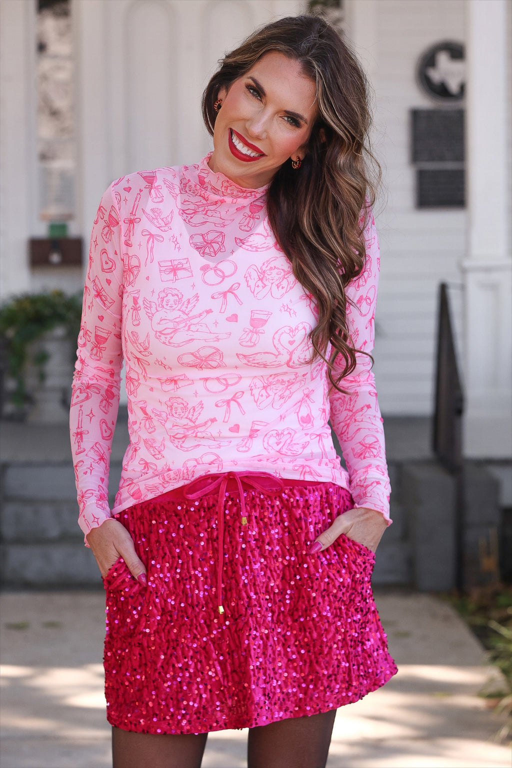 Keigan Mesh Top by Jess Lea / Lover's Daydream - BFF Here