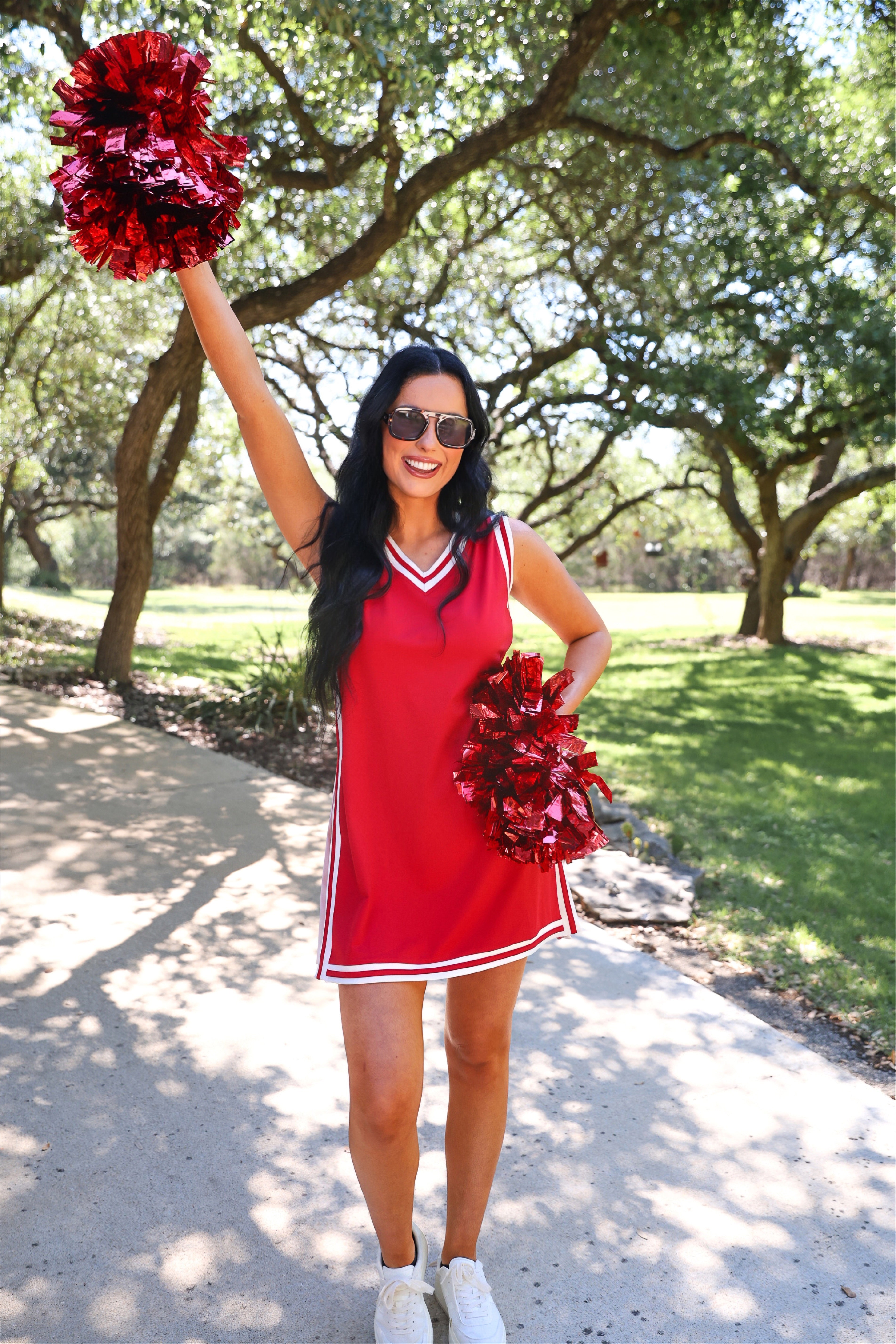 PREORDER: Sideline Tunic Biker Set / Red by Jess Lea (ETA: July)