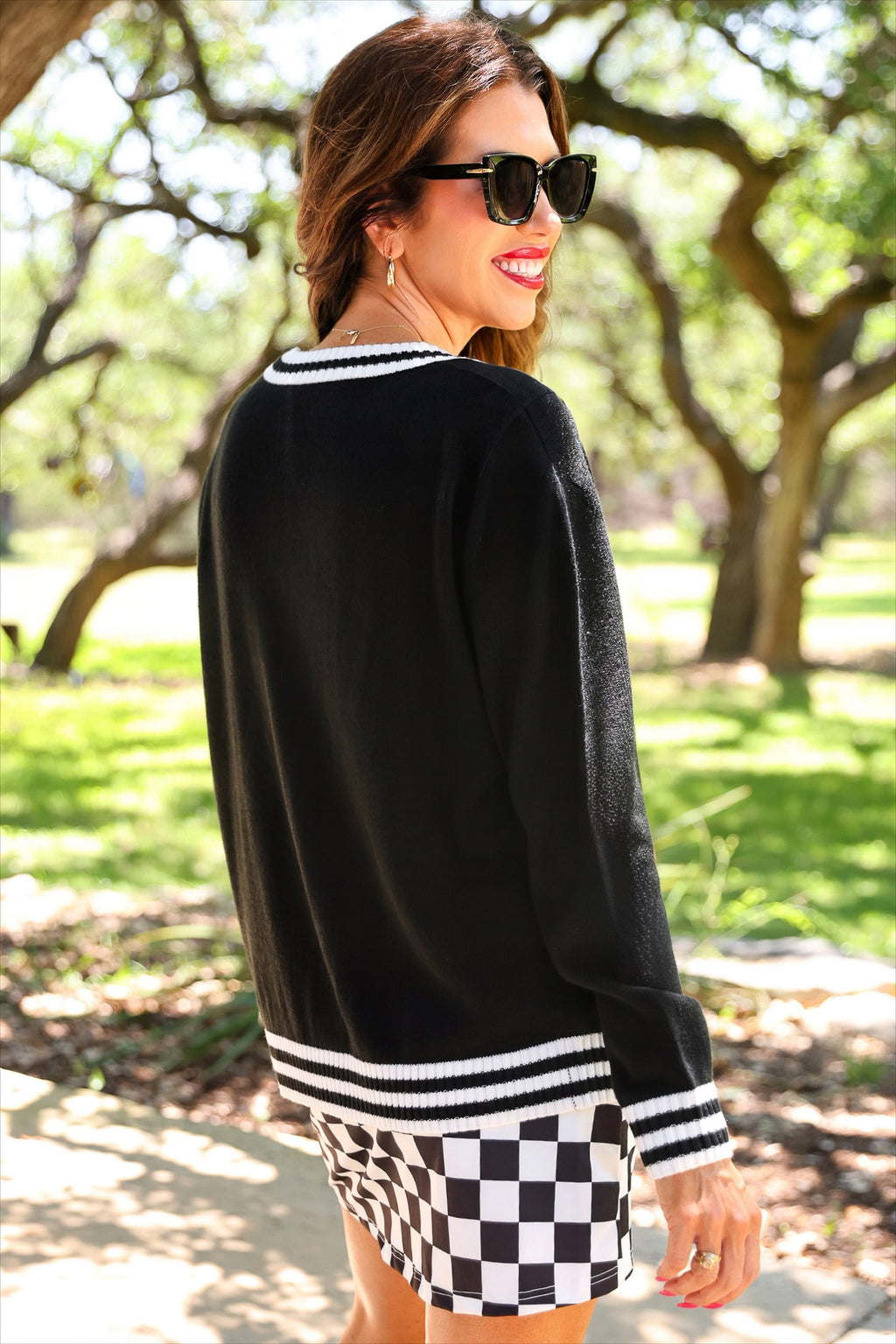 PREORDER: Football Knit Cardigan by Jess Lea (ETA: July)