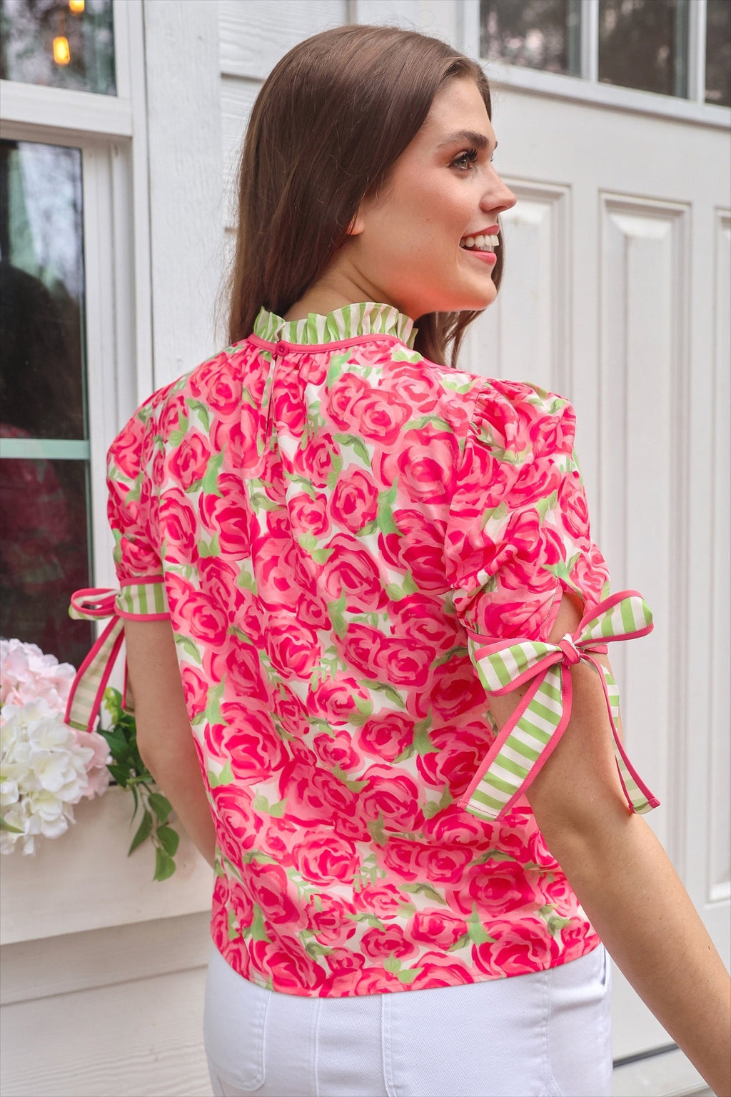 PREORDER:  Lana Top / Sweet Roses by Jess Lea (ETA: Late February / Early March)