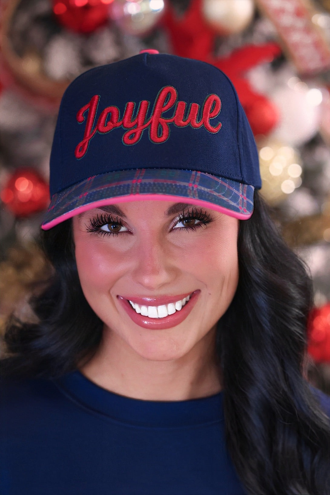 PREORDER: Joyful Plaid Hat by Jess Lea (ETA: September)