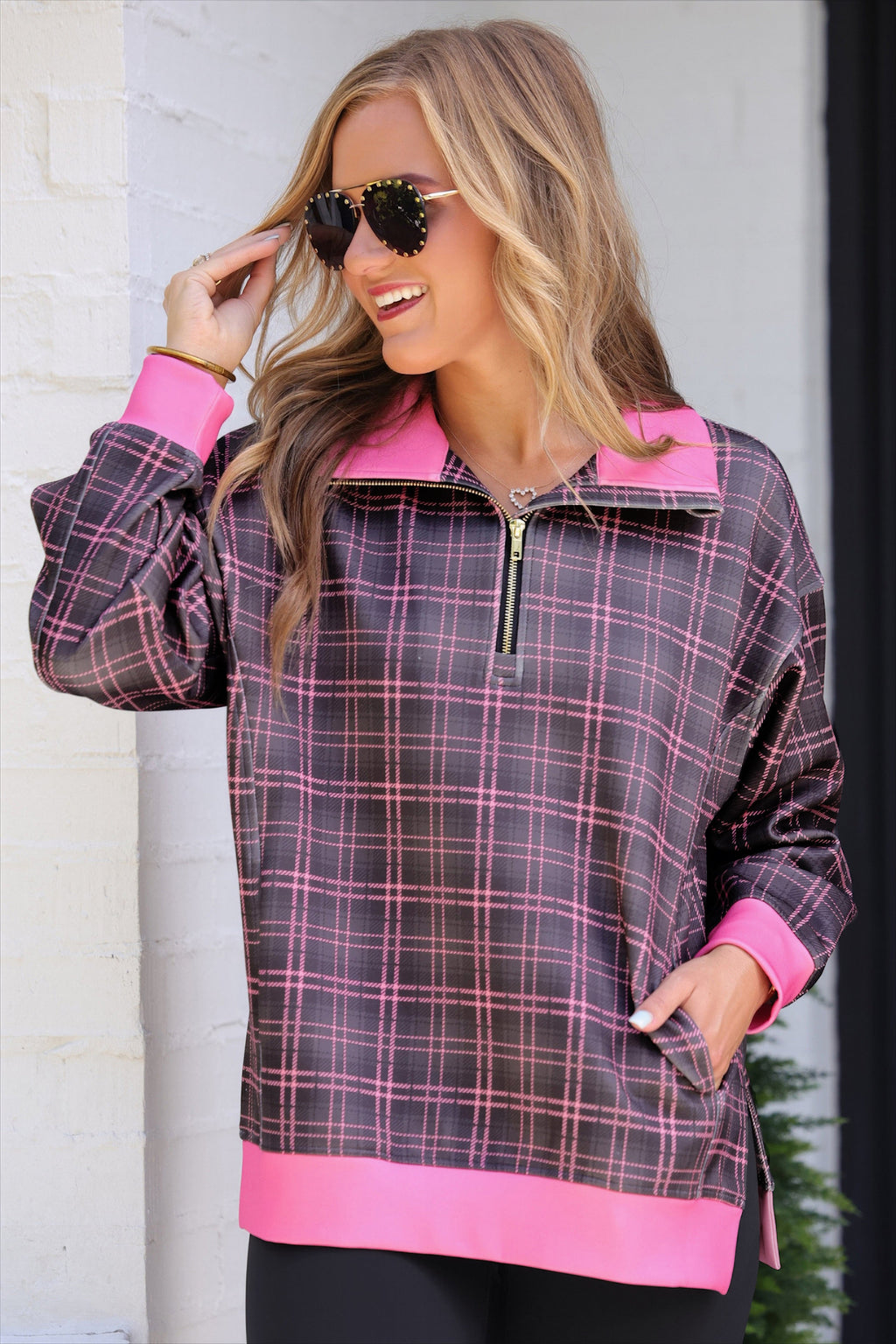 PREORDER:  Everyday Pullover / Ellie Plaid by Jess Lea (ETA: September)