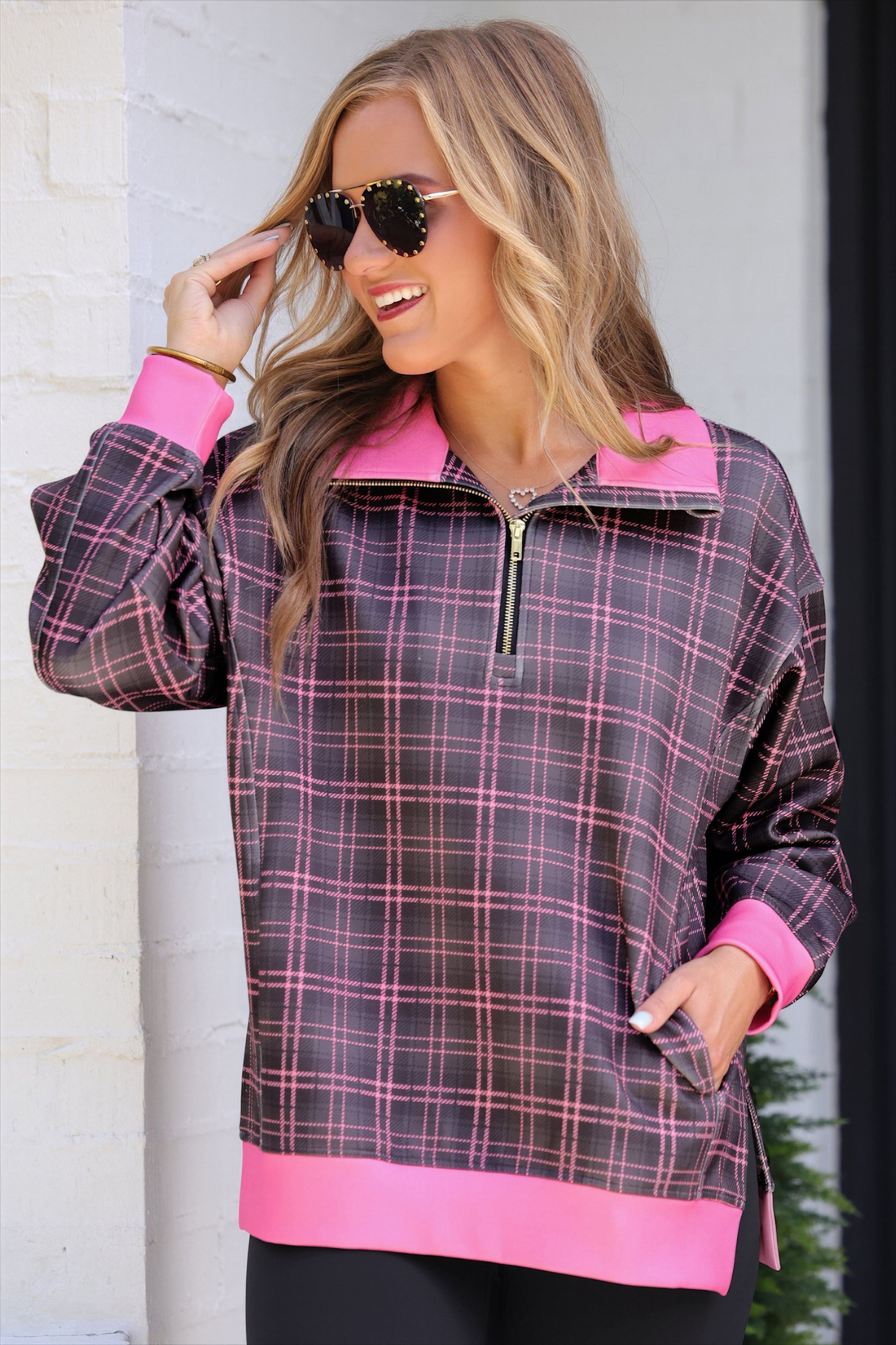 PREORDER:  Everyday Pullover / Ellie Plaid by Jess Lea (ETA: September)