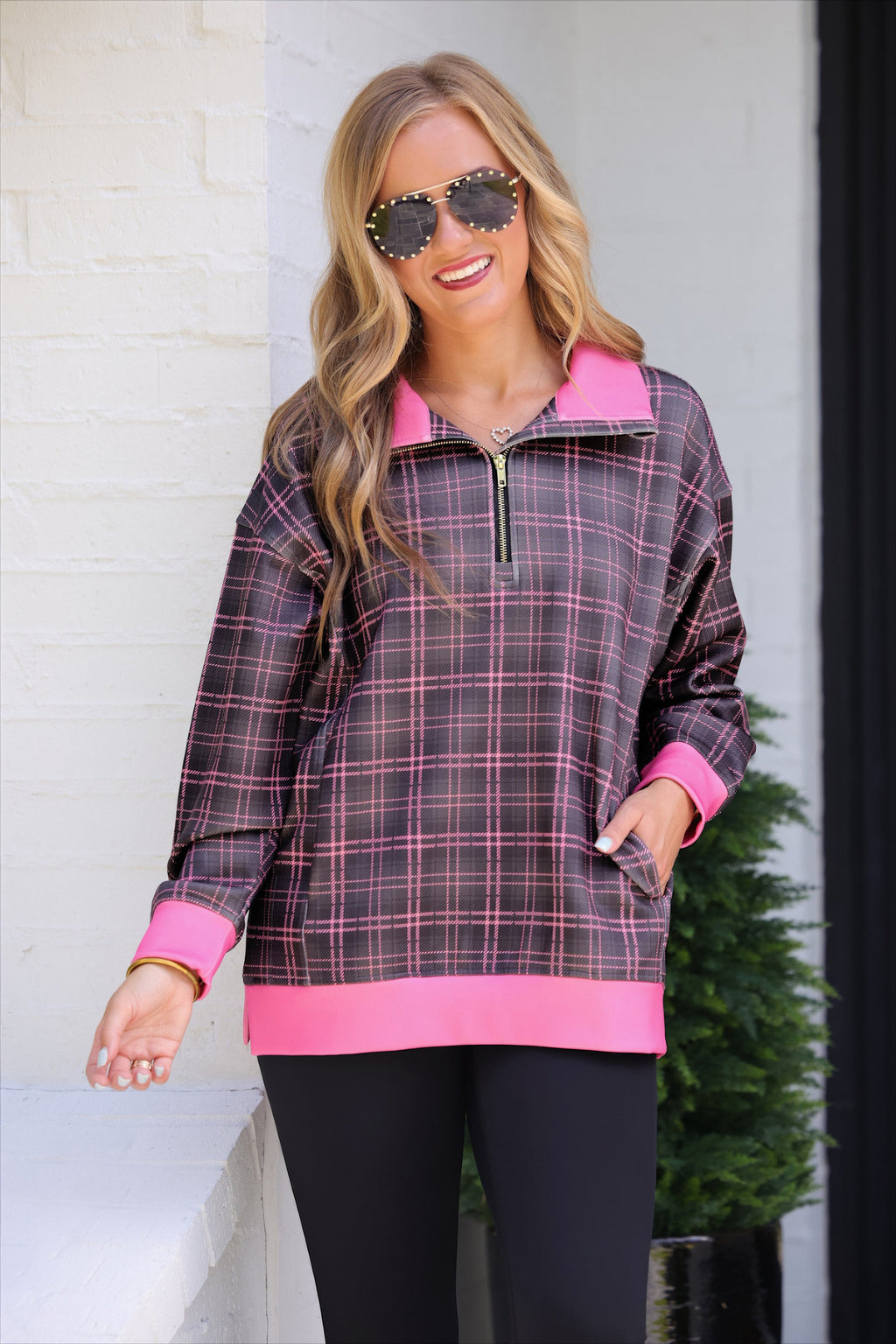 PREORDER:  Everyday Pullover / Ellie Plaid by Jess Lea (ETA: September)