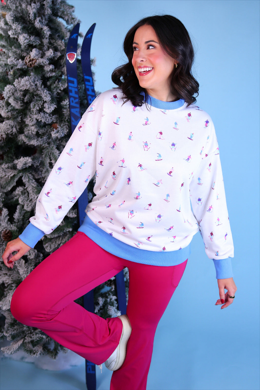PREORDER: Compression Flared Leggings / Pink (ARRAY) by Jess Lea (ETA: October)