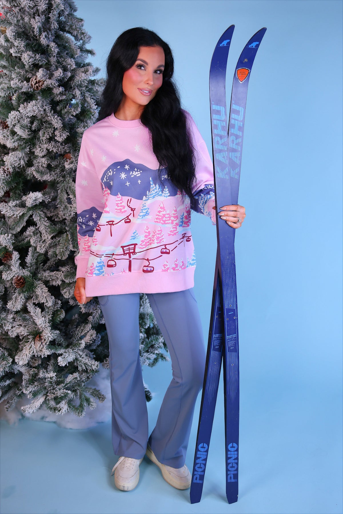 PREORDER- Meet Me on the Slopes Pullover (ARRAY) by Jess Lea (ETA: October)