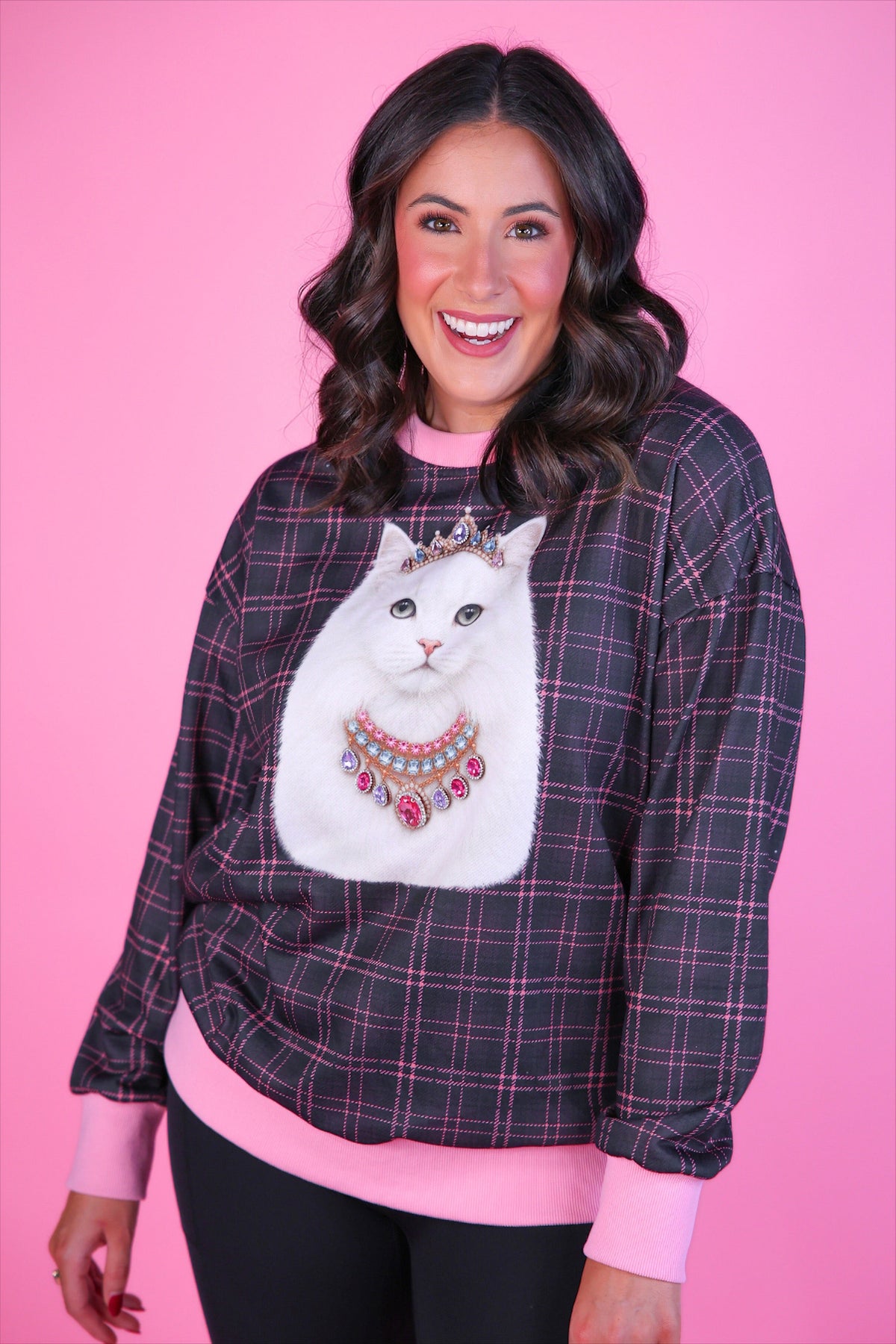 PREORDER: Pretty Wild Pullover / Jeweled Kitty by Jess Lea (ETA: November)