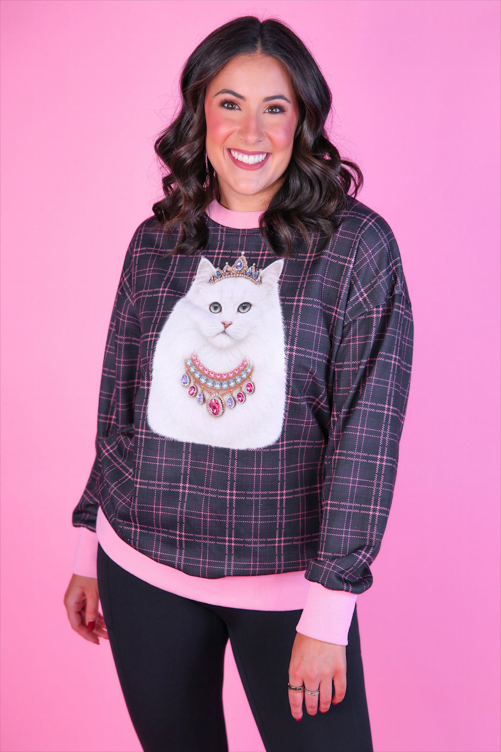PREORDER: Pretty Wild Pullover / Jeweled Kitty by Jess Lea (ETA: November)