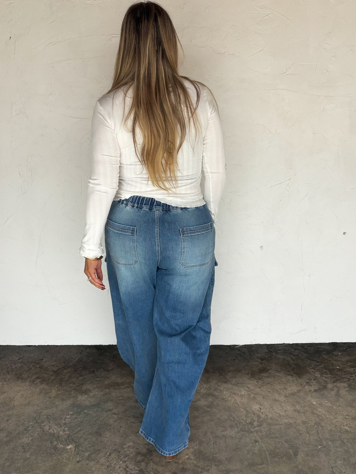 PREORDER- NASH BARREL CARGO JEANS - BFF Here