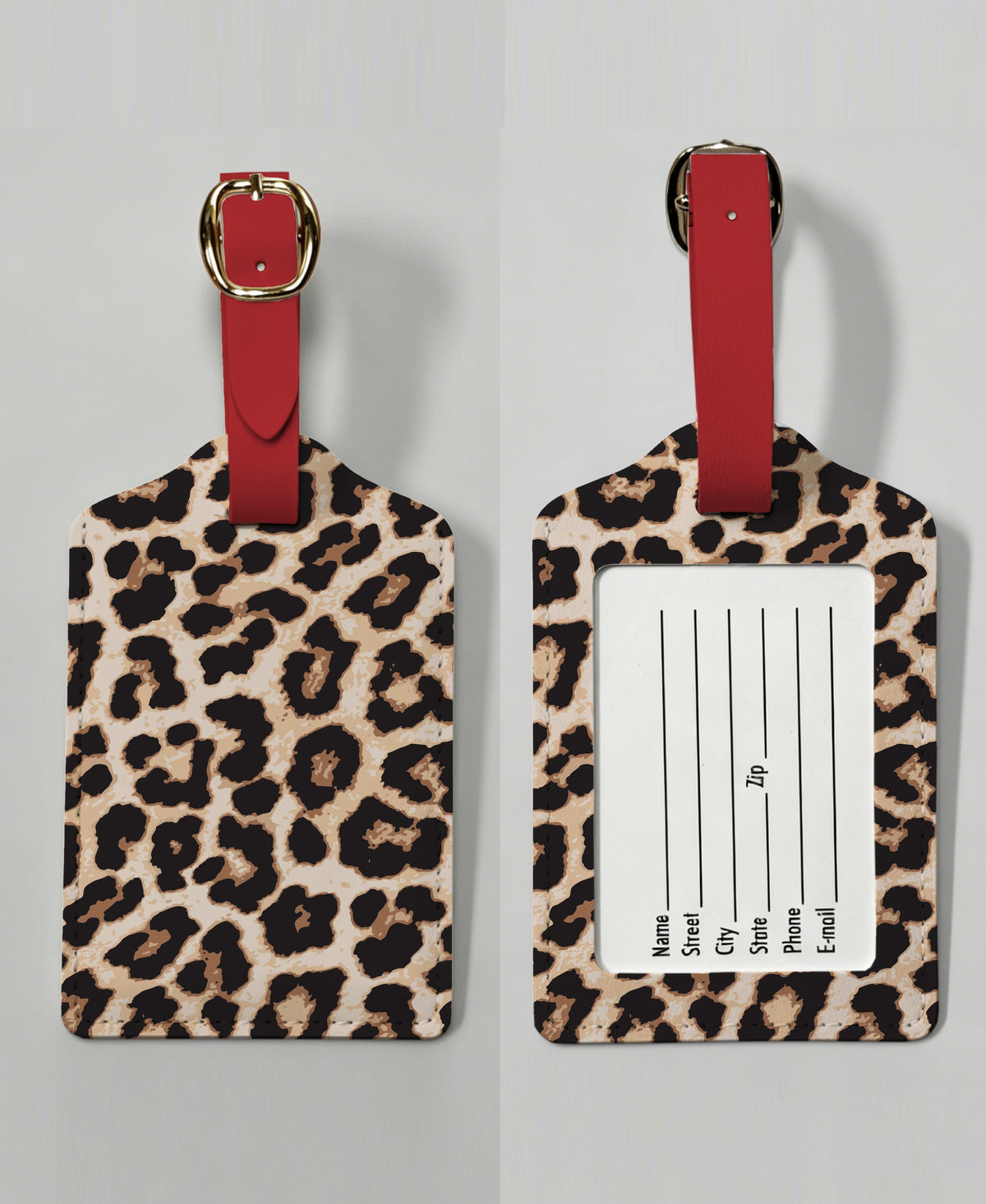 PREORDER: Jet Set Luggage Tag / Safari Chic by Jess Lea (ETA: November)