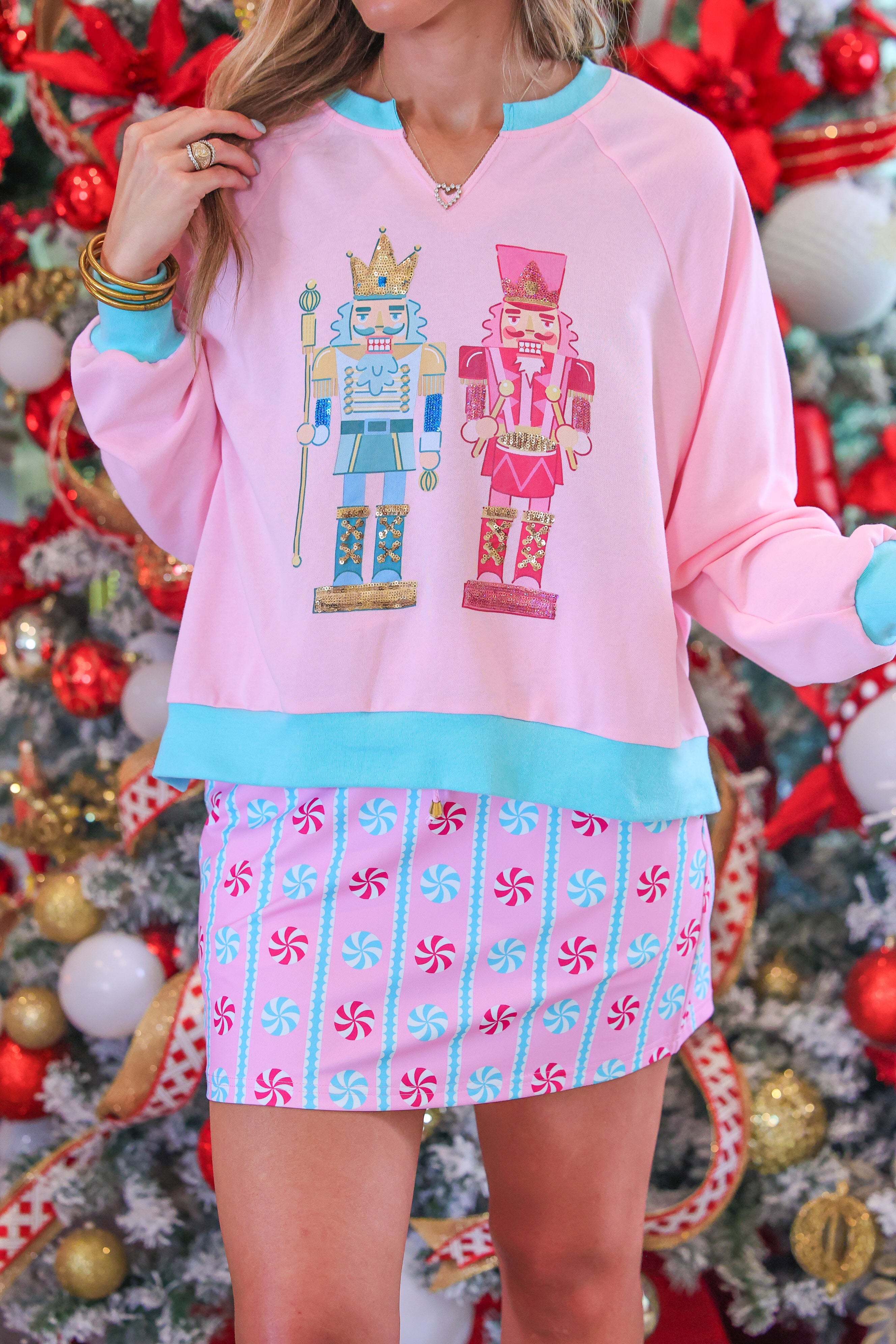 PREORDER: Nutcracker Vibes French Terry Pullover by Jess Lea (ETA: September)
