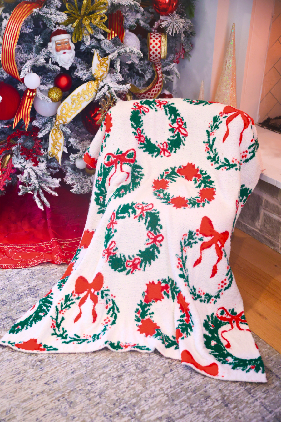 PREORDER: Ribbon Wreath Blanket by Jess Lea (ETA September)