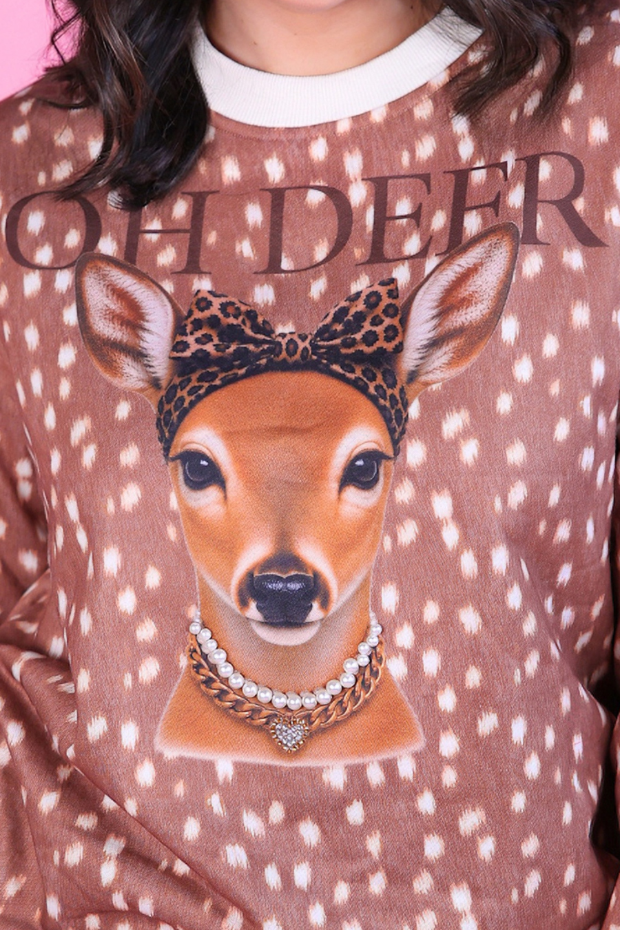 PREORDER: Pretty Wild Pullover / Oh Deer by Jess Lea (ETA: November)