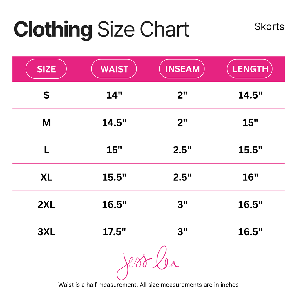 PREORDER- Gingham Glory Skort - BFF Here