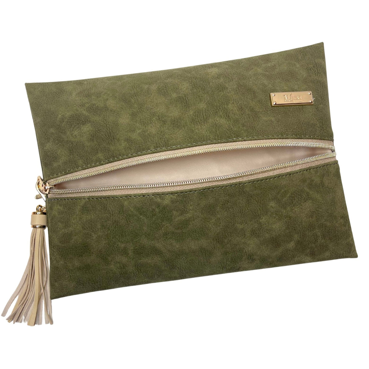 PREORDER : Suede Soul Olive (ARRAY Edition) by Makeup Junkie Bags (ETA: 4-6 weeks)