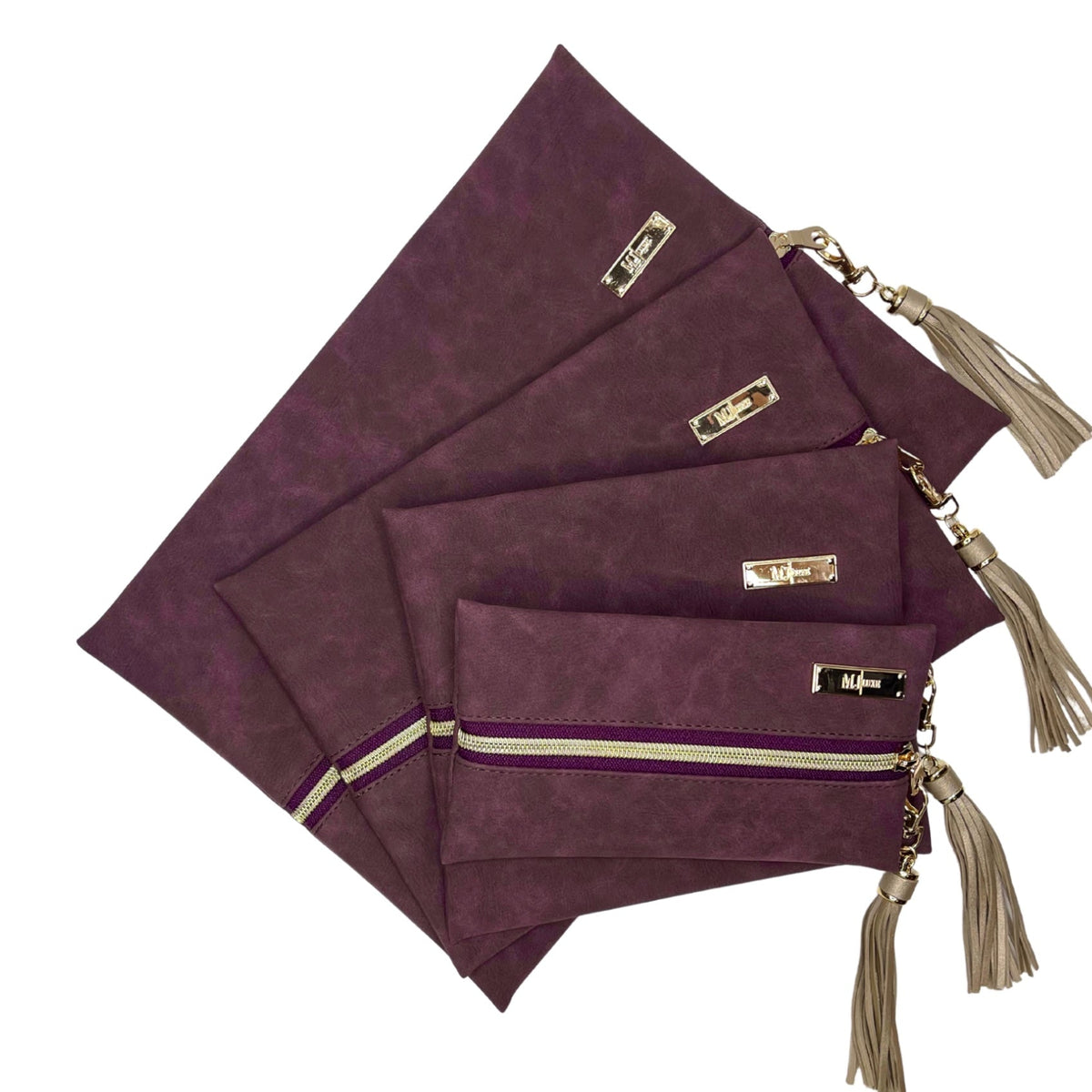 PREORDER: Suede Soul / Bordeaux (ARRAY Edition) by Makeup Junkie Bags (ETA: 4-6 weeks)