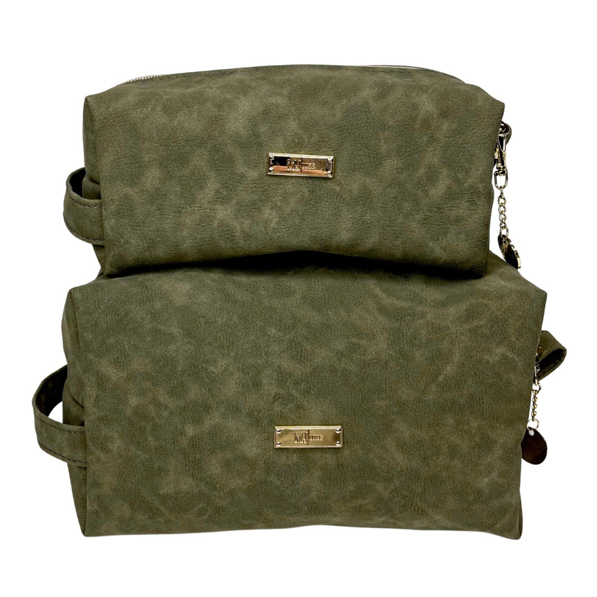 PREORDER : Suede Soul Olive (ARRAY Edition) by Makeup Junkie Bags (ETA: 4-6 weeks)