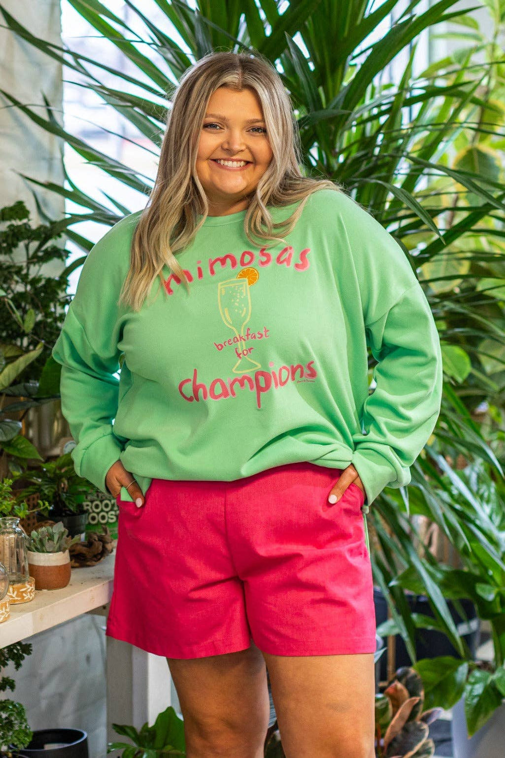 Breakfast For Champions Sweatshirt by Grace & Emma - BFF Here