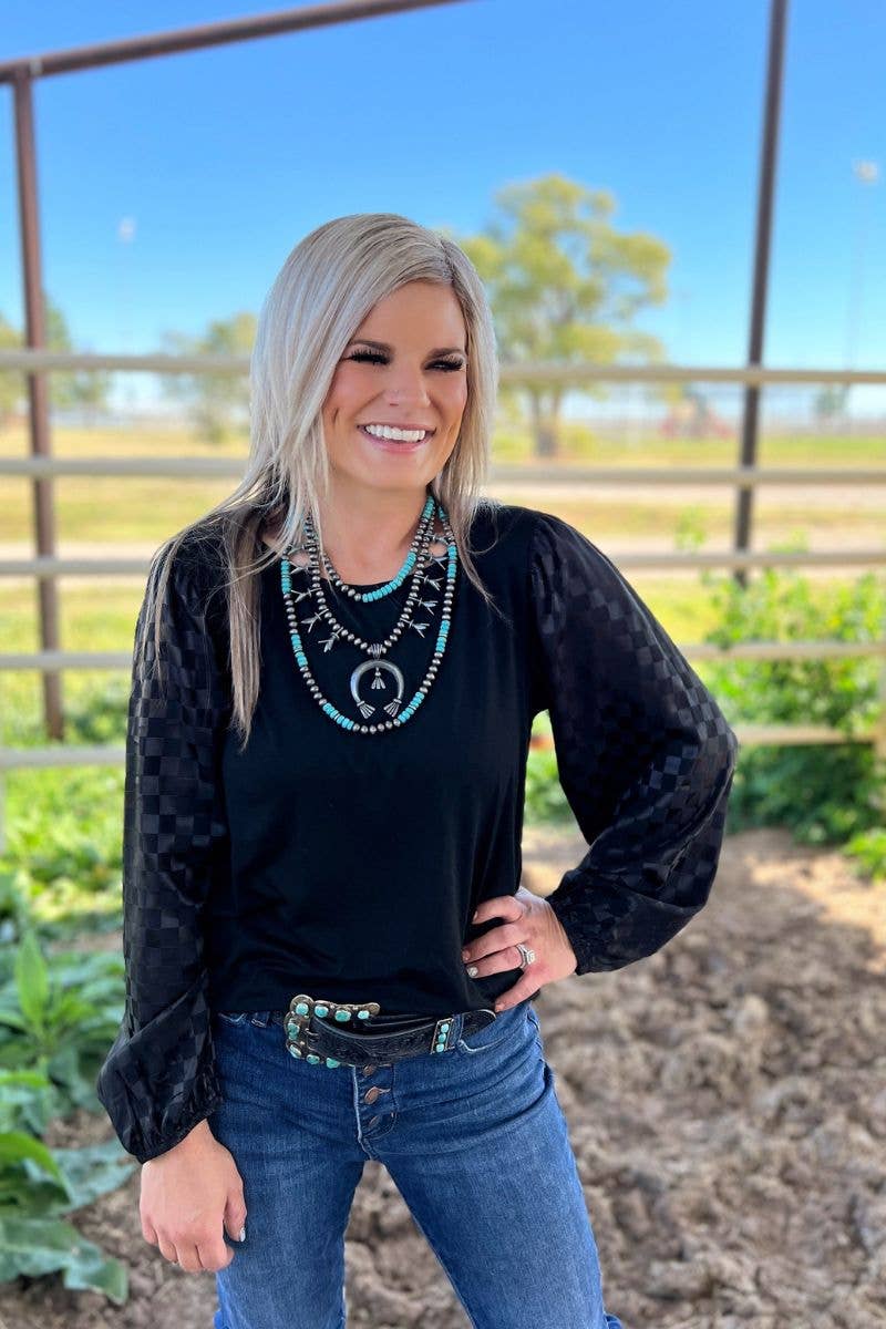 Friday Night Top by Sterling Kreek - BFF Here