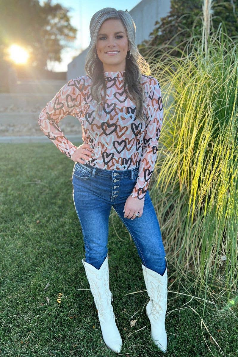 Cuter Than Cupid Mesh Top by Sterling Kreek - BFF Here