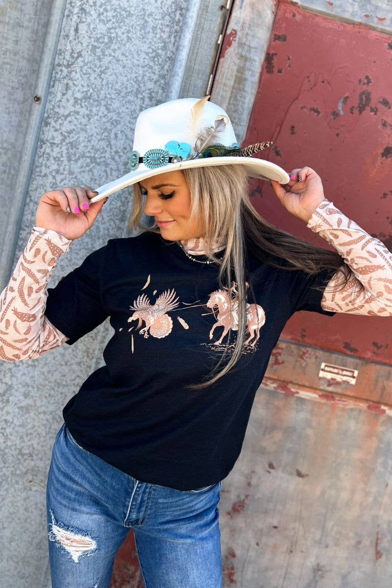 Turkey Roper Tee by Sterling Kreek - BFF Here