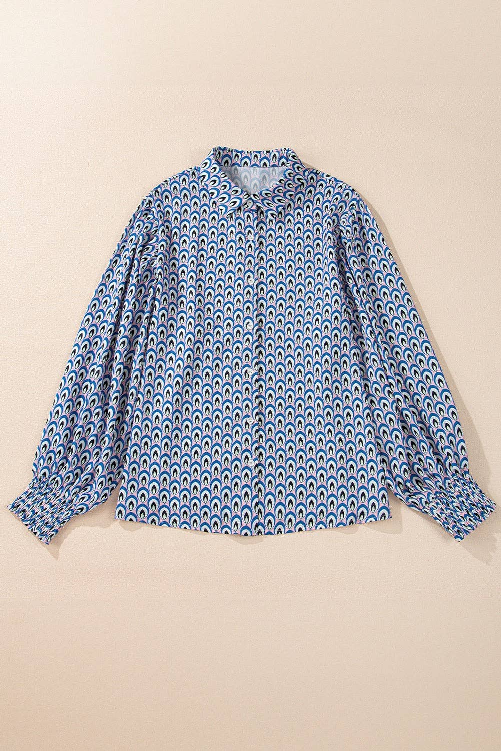 Peacock Charm Blouse - BFF Here