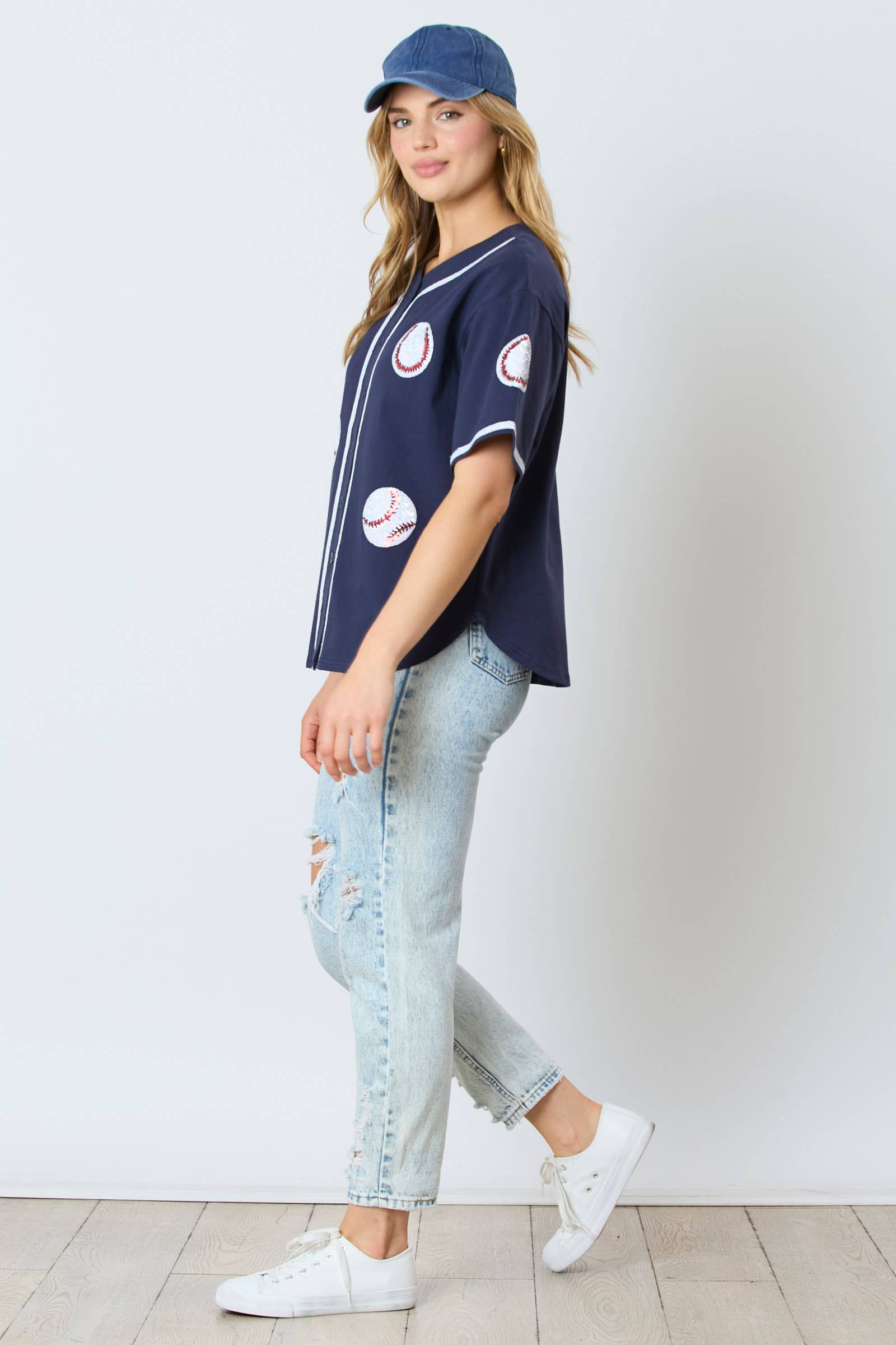 Major League Style: Baseball Top - BFF Here