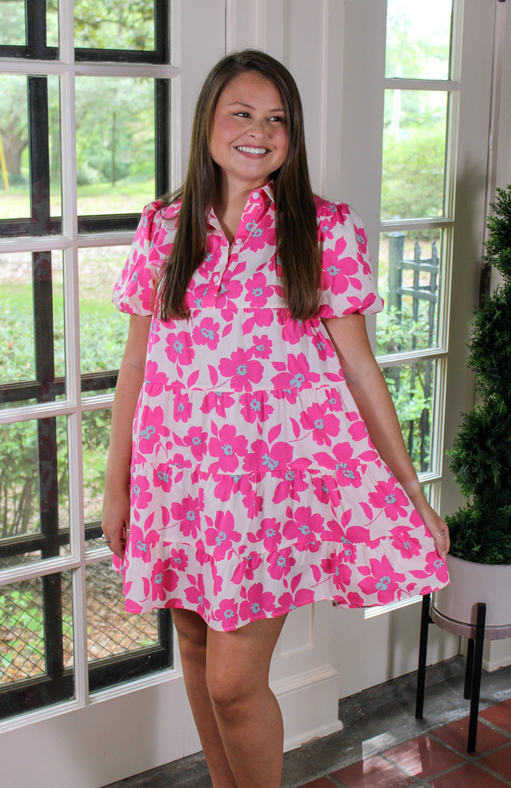 Garden Party Floral Dress - BFF Here